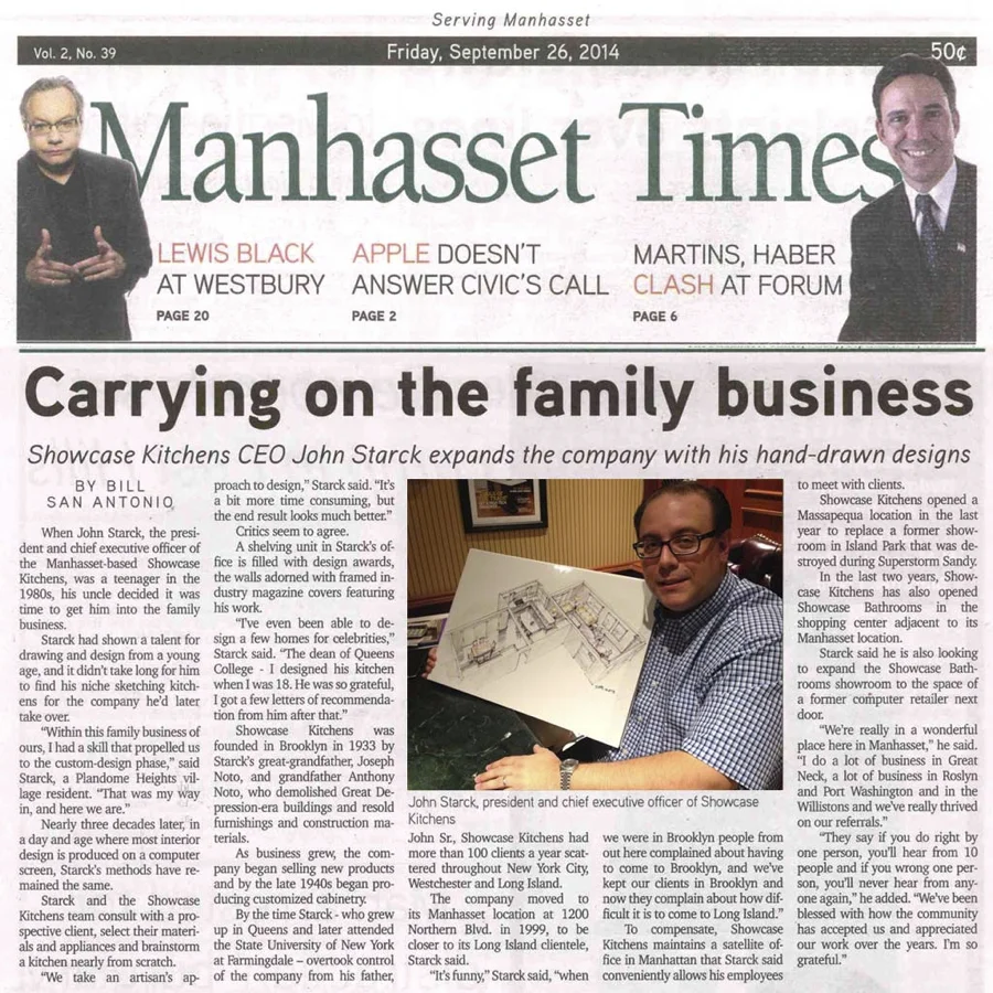 Carrying on the Family Business 