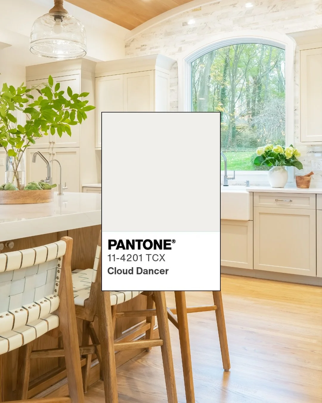 Meet the Pantone Color of the Year 2026: Cloud Dancer ☁️ A warm white that&rsquo;s anything but basic. Let&rsquo;s bring this stunning shade into your home.