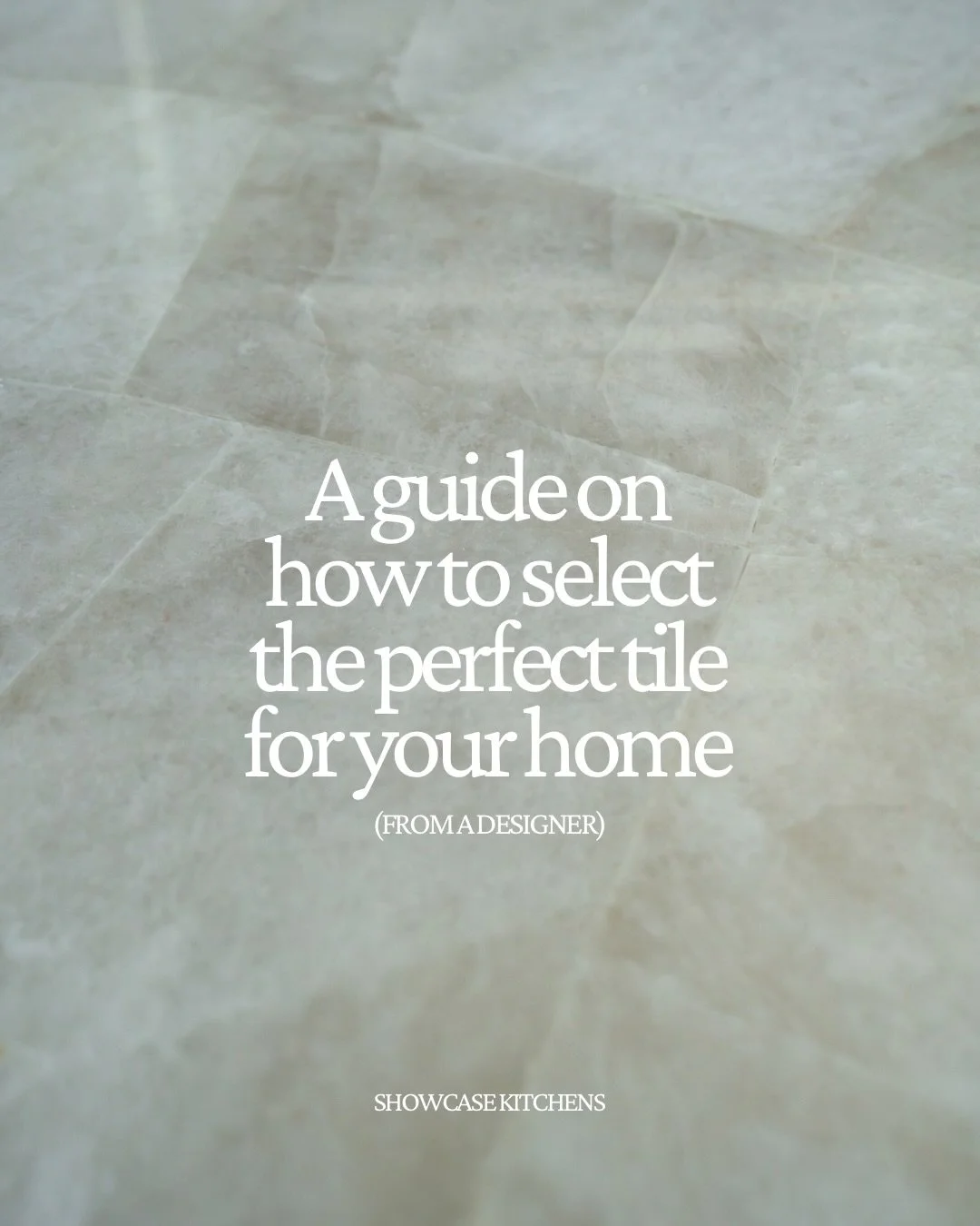 Tile is one of the most permanent decisions you&rsquo;ll make in your home, so it&rsquo;s worth slowing down. From thinking long-term, to visual flow, to how your furniture and finishes come together, these are the questions we guide our clients thro