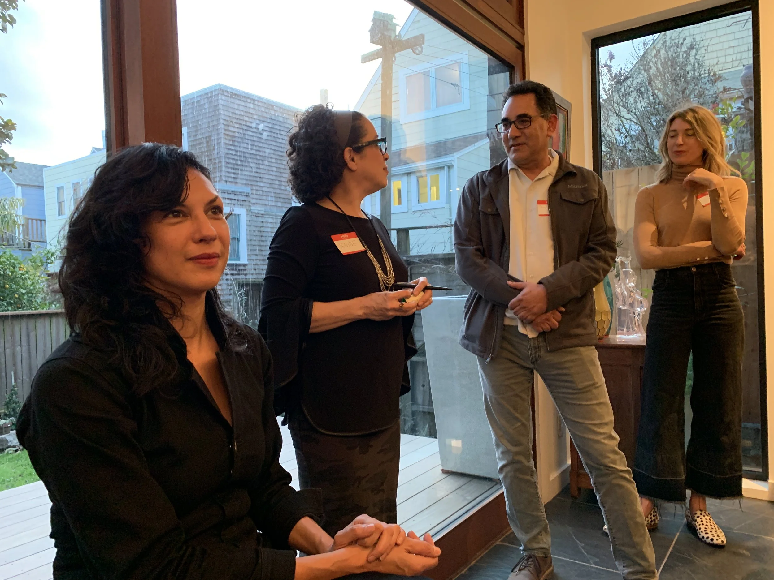  Erin Hiemstra, erin@apartment34.com : : Blogger  Shirin: shirin@nomadika.com : : Commercial Interior Design  Jeanine Deguzma, MJENINE.DEGUZMAN@gmail.com  : : Product Designer   