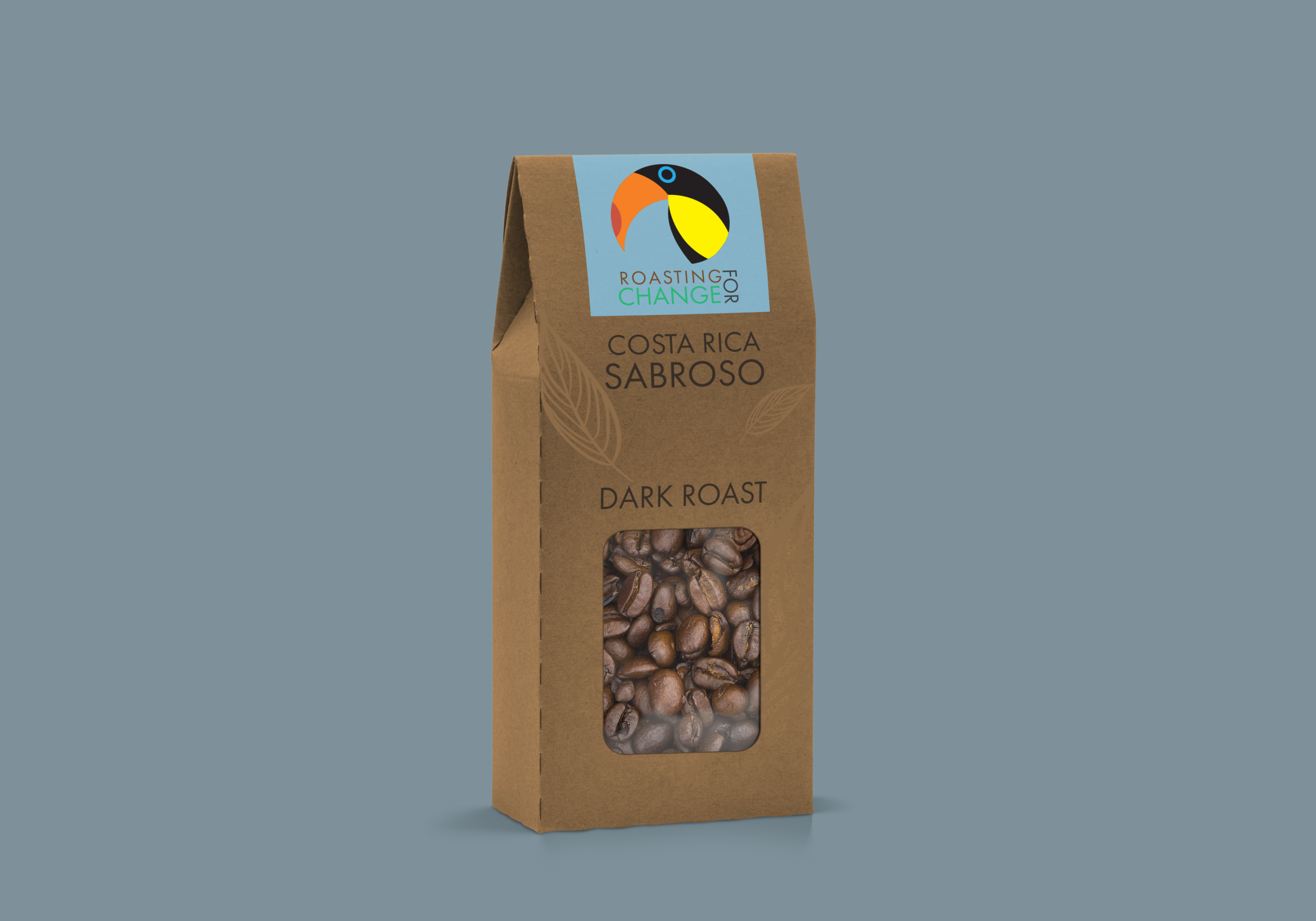  Identity and packaging for a fictitious coffee company. 