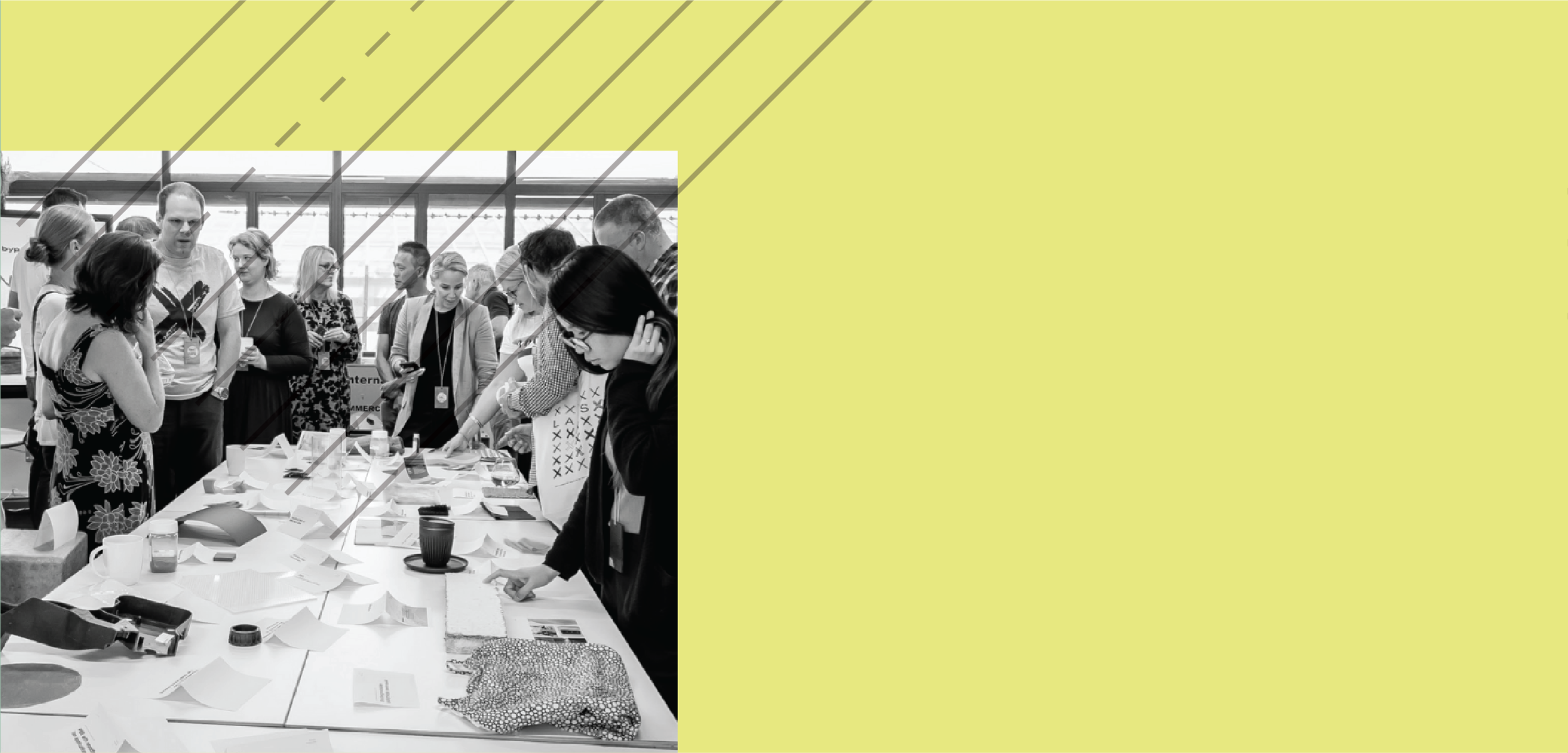 By designing with smart materials that are more renewable and cause no harm to our living systems.