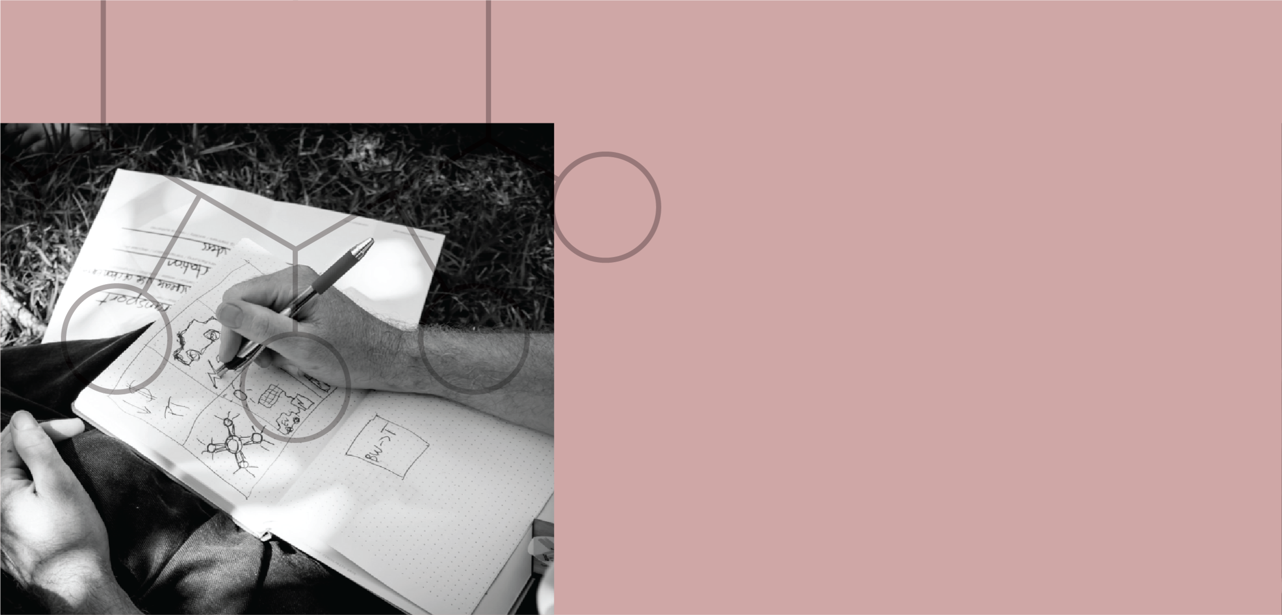 By regenerating the natural ecosystems with our interactions every day