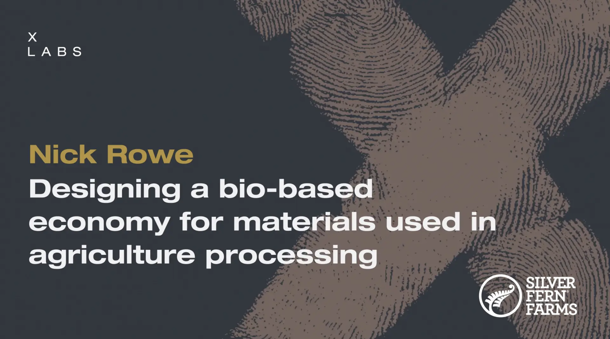 Designing a bio-based economy for materials used in agriculture processing