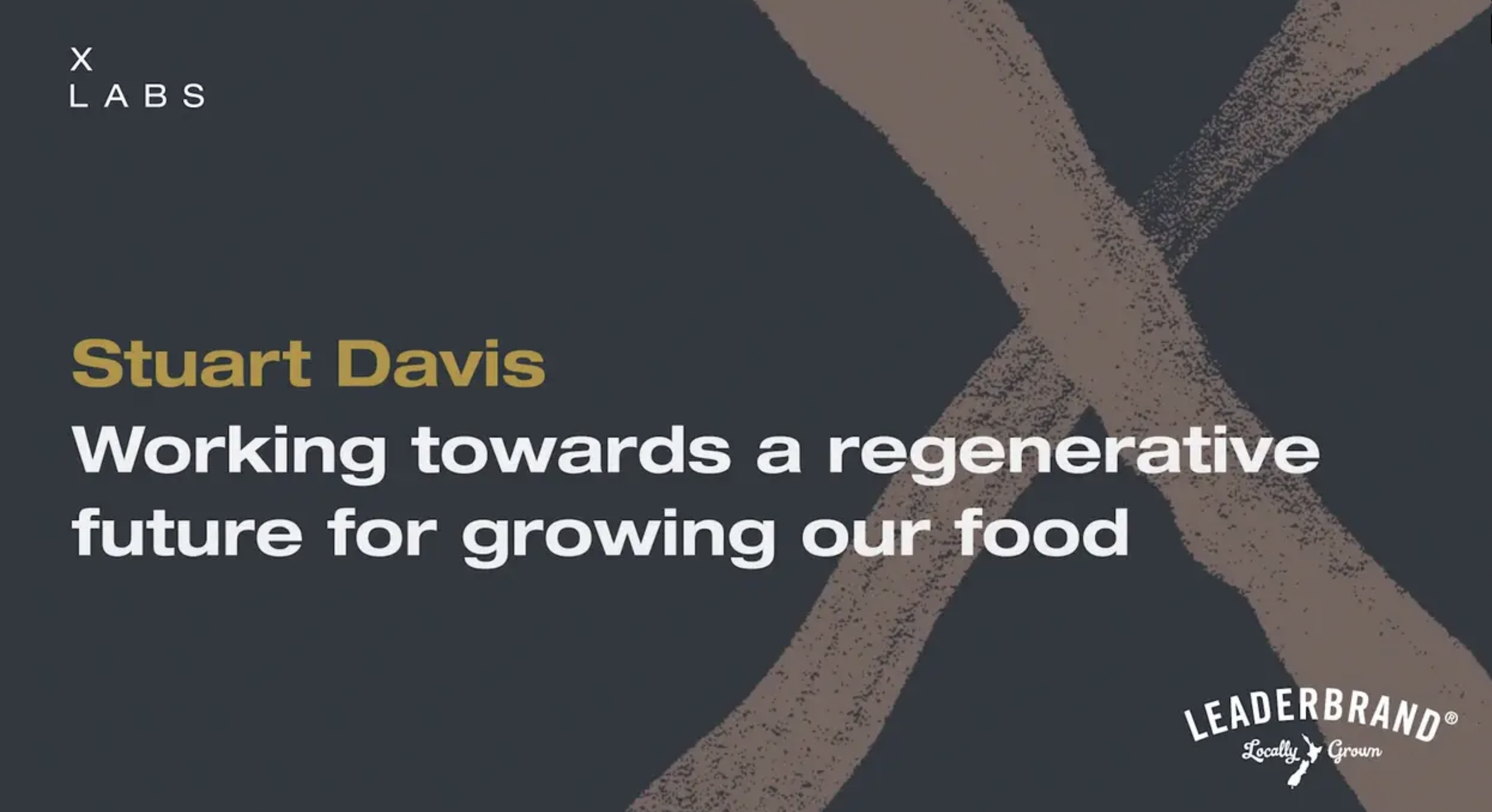 Working towards a regenerative future for growing our food