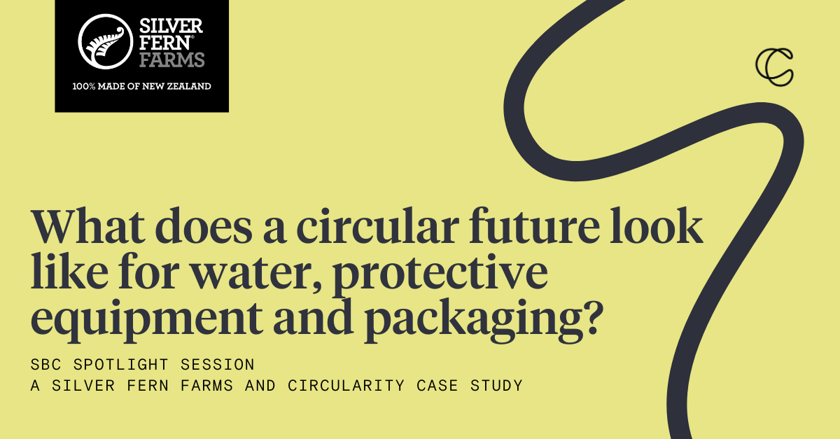 What does a circular future look like for water, protective equipment, and packaging?