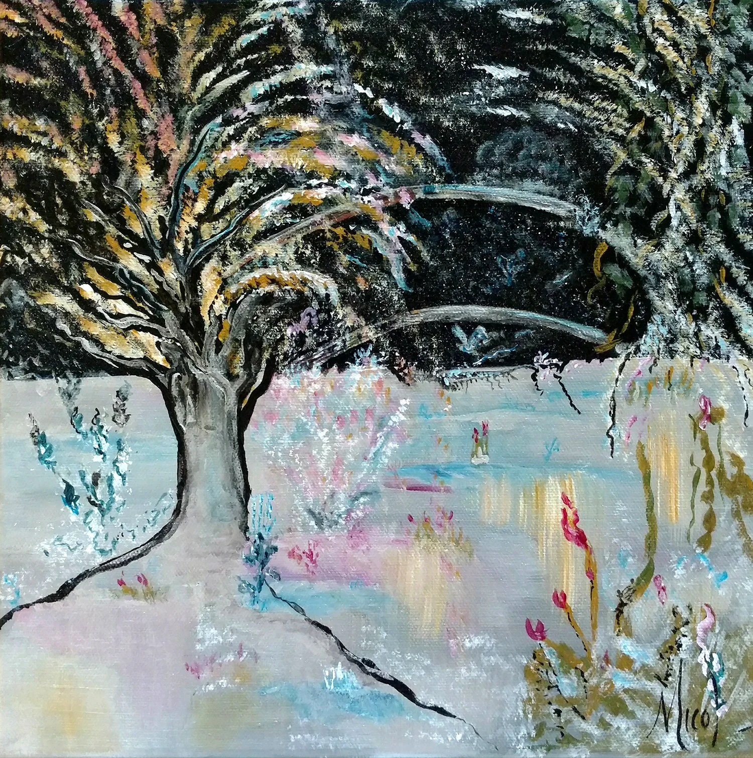 Tree In Snow