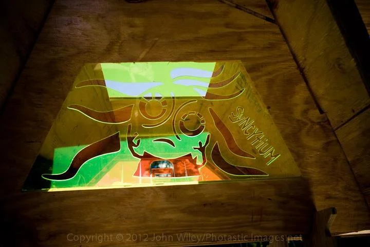 Acrylic panel by Caroline Bergelin