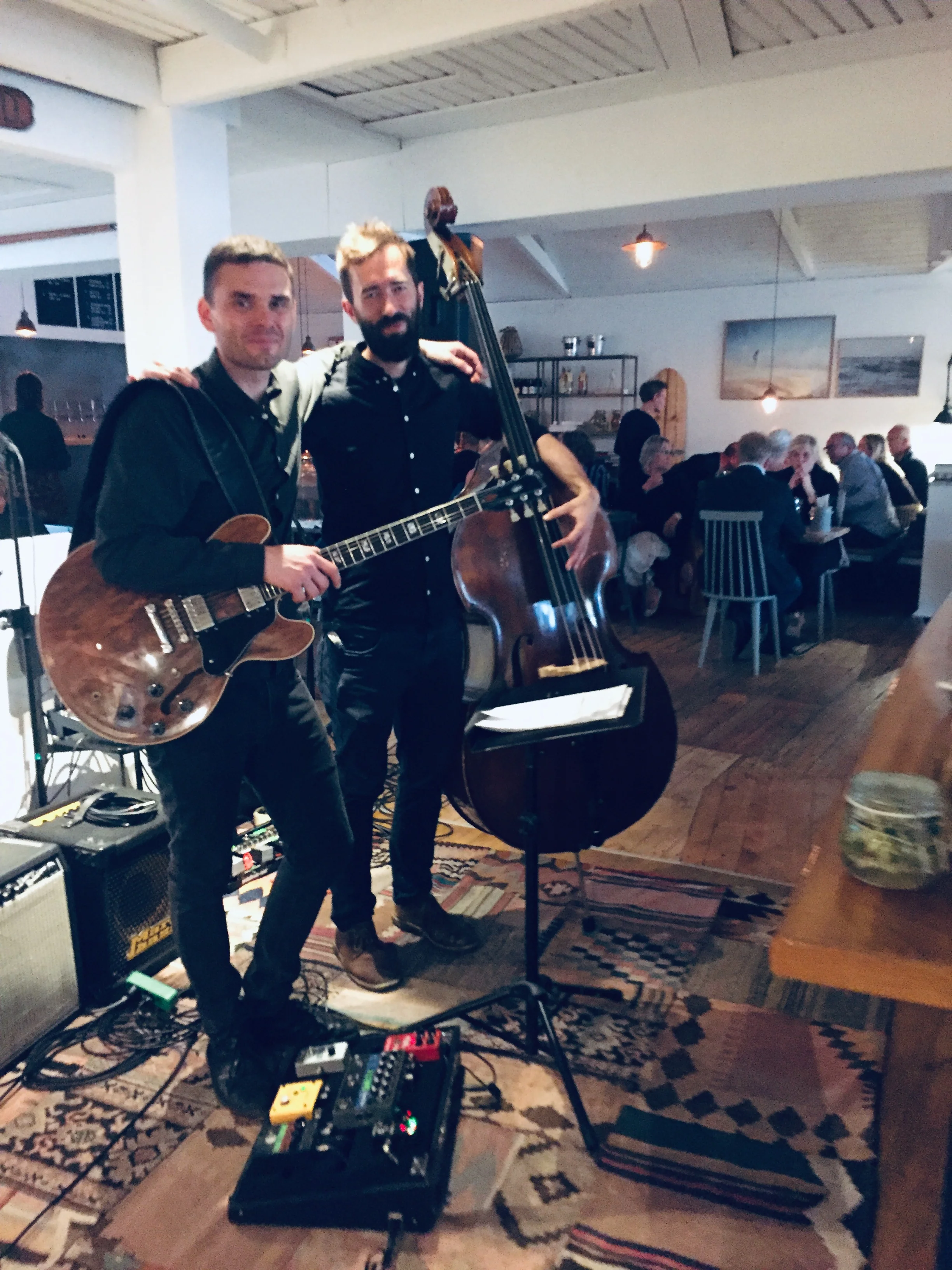 Havs Session at Huset Havs. Warming up before legendary Alberte Winding  (10-05-2019)