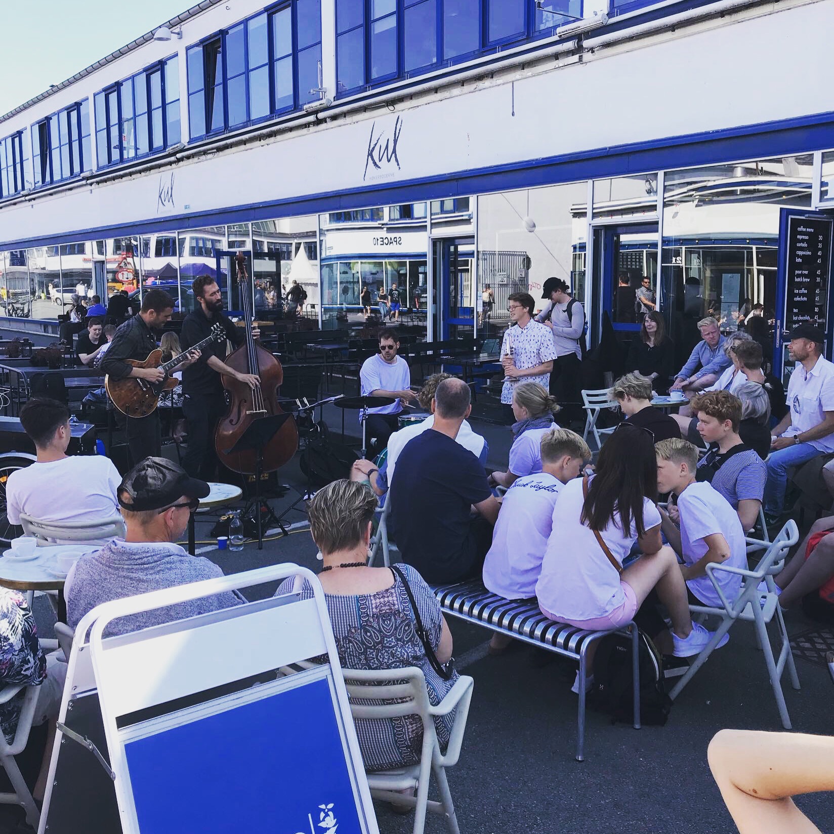 Jens Fisker Trio feat. Jakob Sørensen at Prolog Coffee CHP Jazz Festival (11-07-2019)