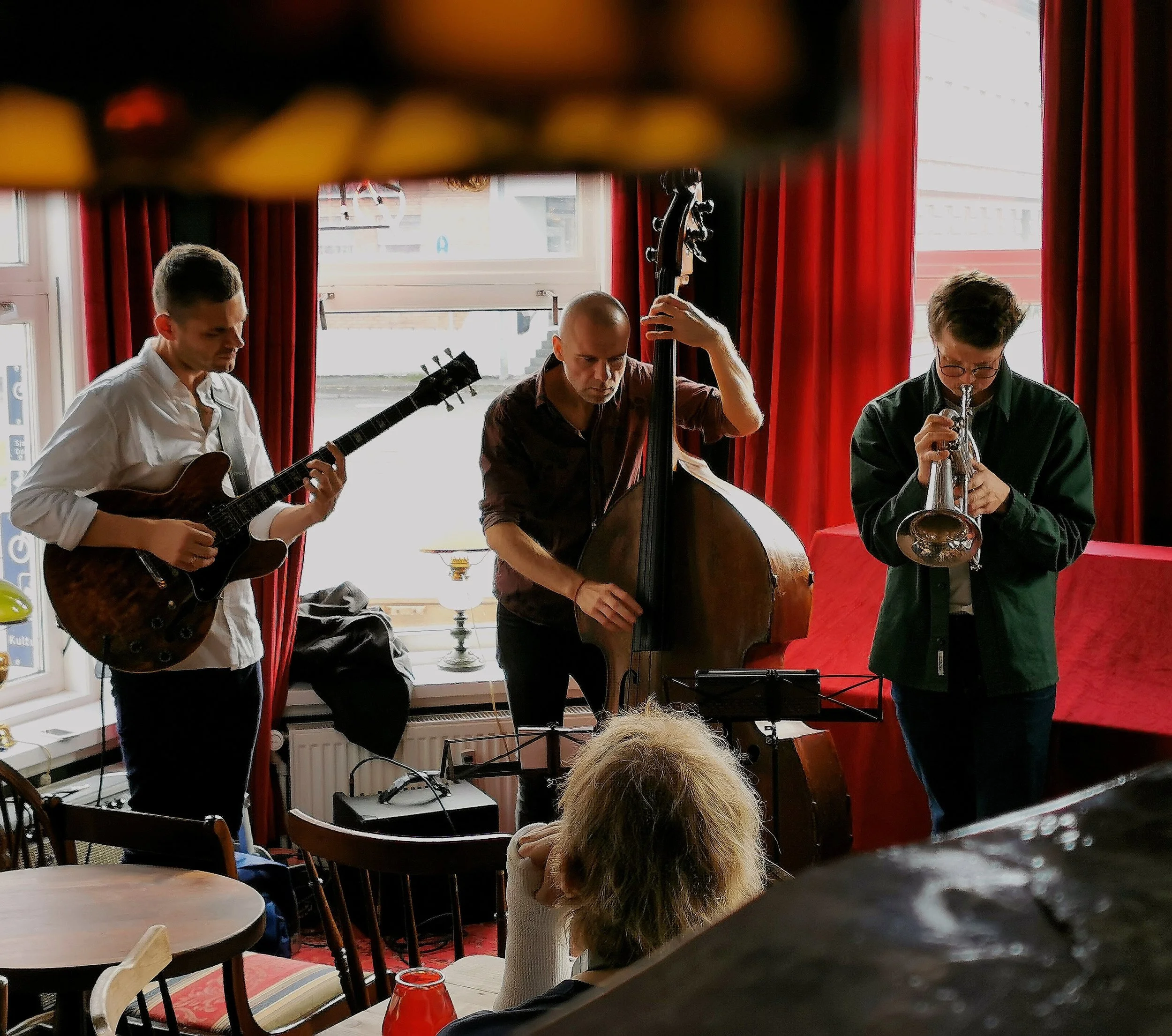 Sørensen/Fisker/Sejthen at Erlings Jazz &amp; Øl Bar Århus (28-09-2019)