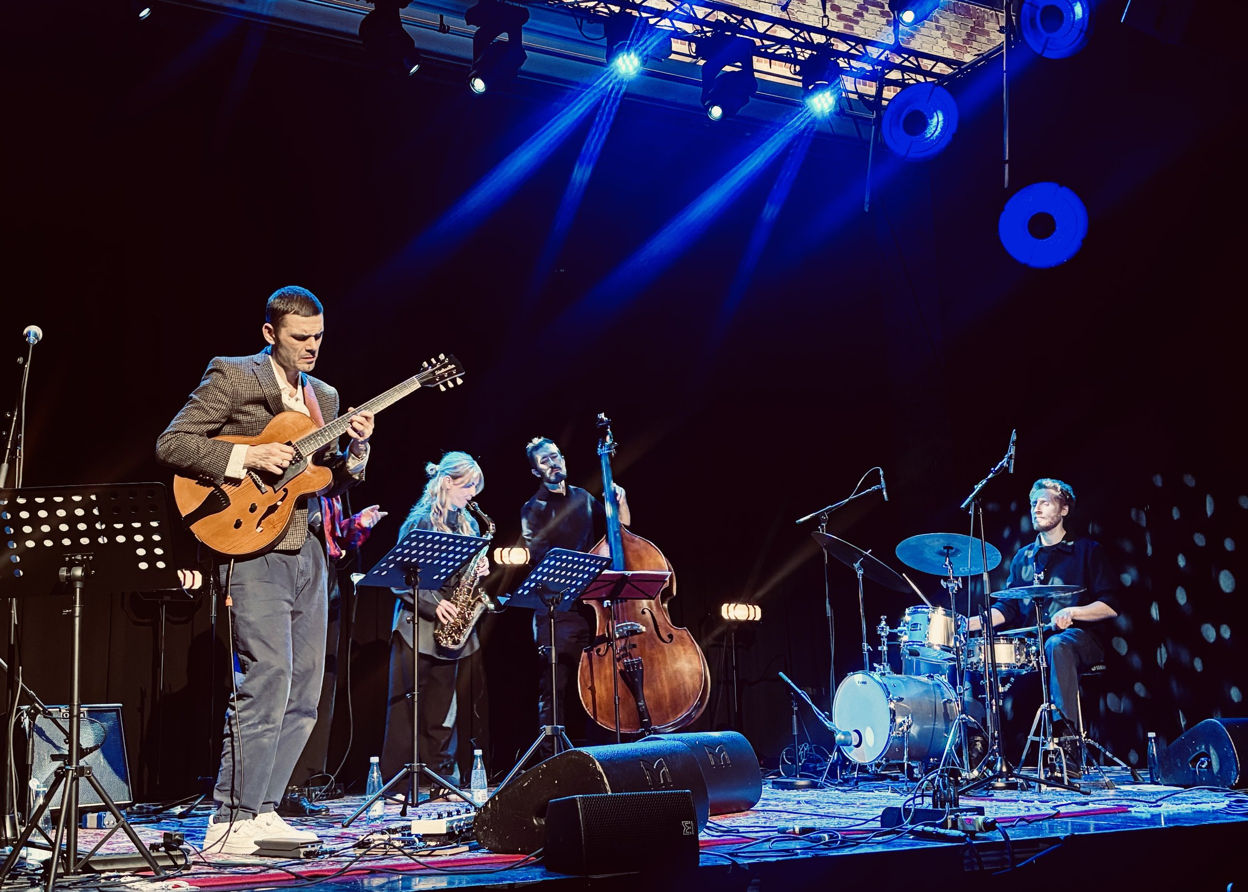 Winter Jazz at Maskinhallen in Frederikshavn. Great venue with a lot of nice people! 