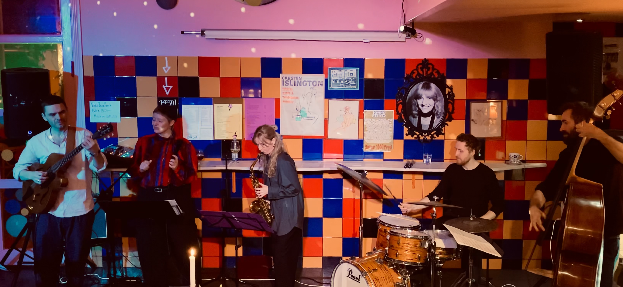 Winter Jazz at Café Ulla Terkelsen London. 