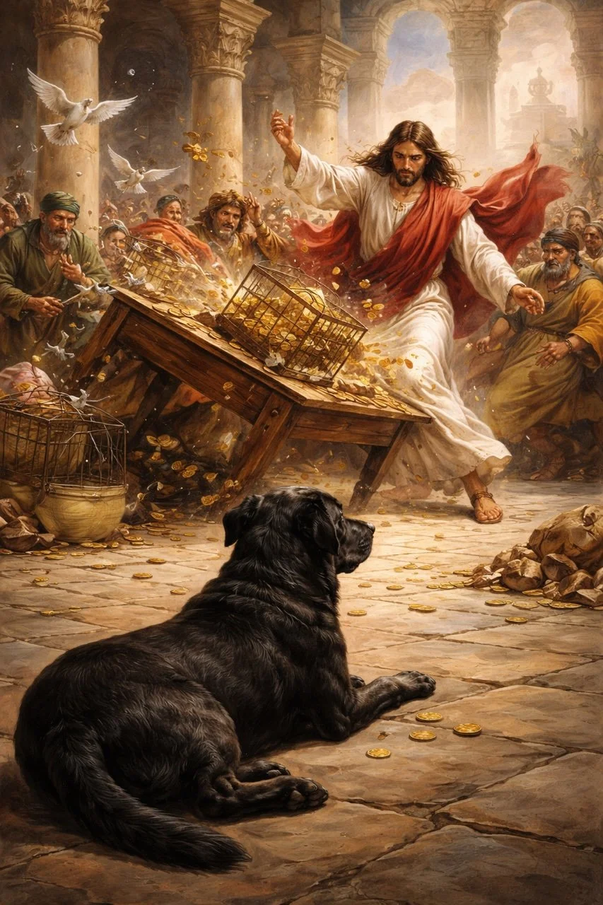 Turning Tables: A Dog's Perspective