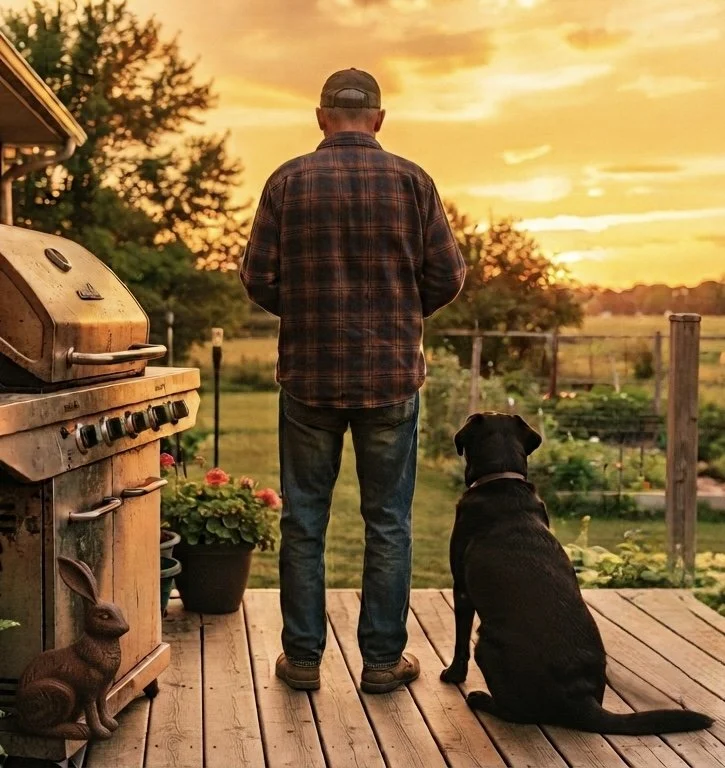 A Grill, a Rattler and a Cast-Iron Bunny: A Dog's Perspective
