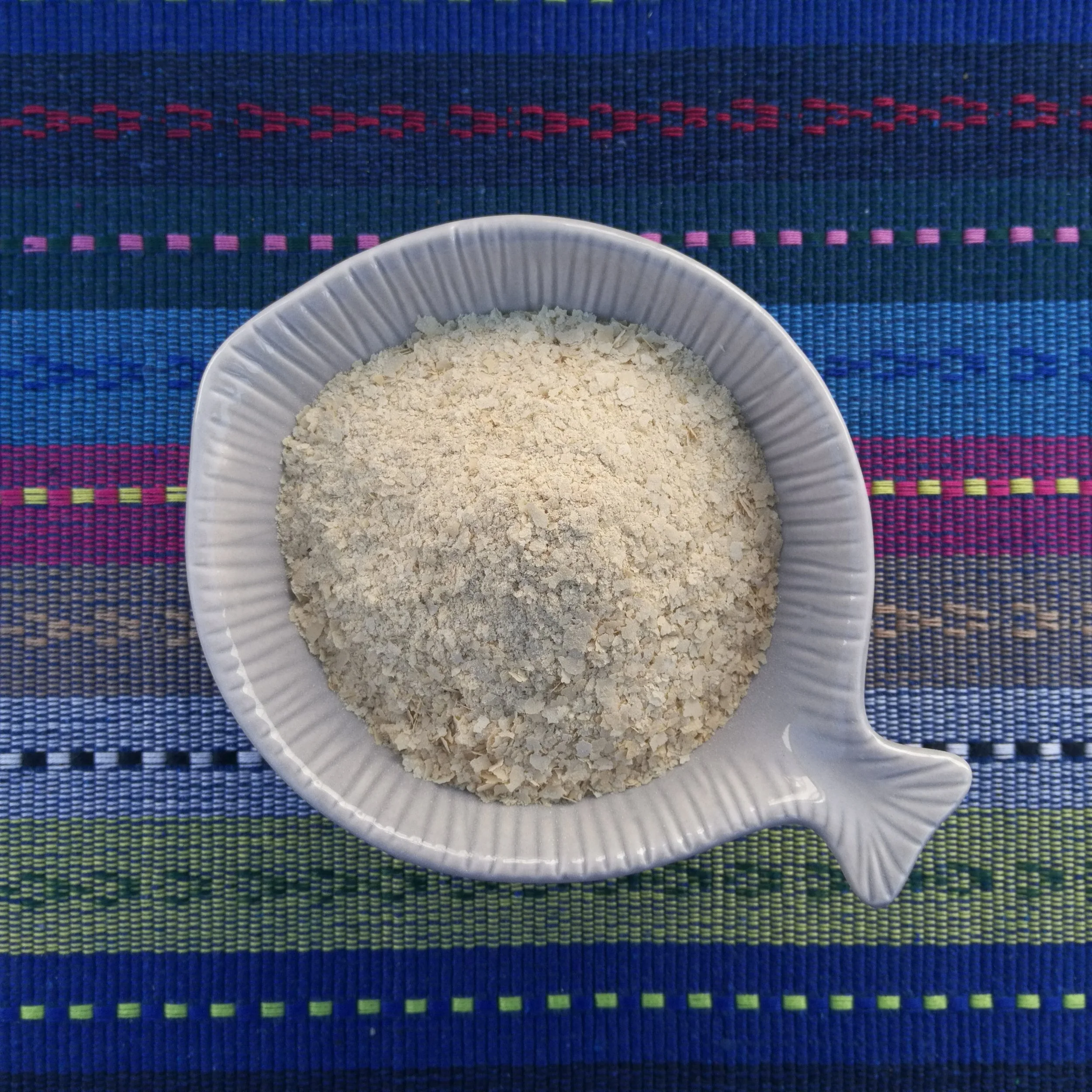 For anyone who's never laid eyes on it before, this is nutritional yeast!