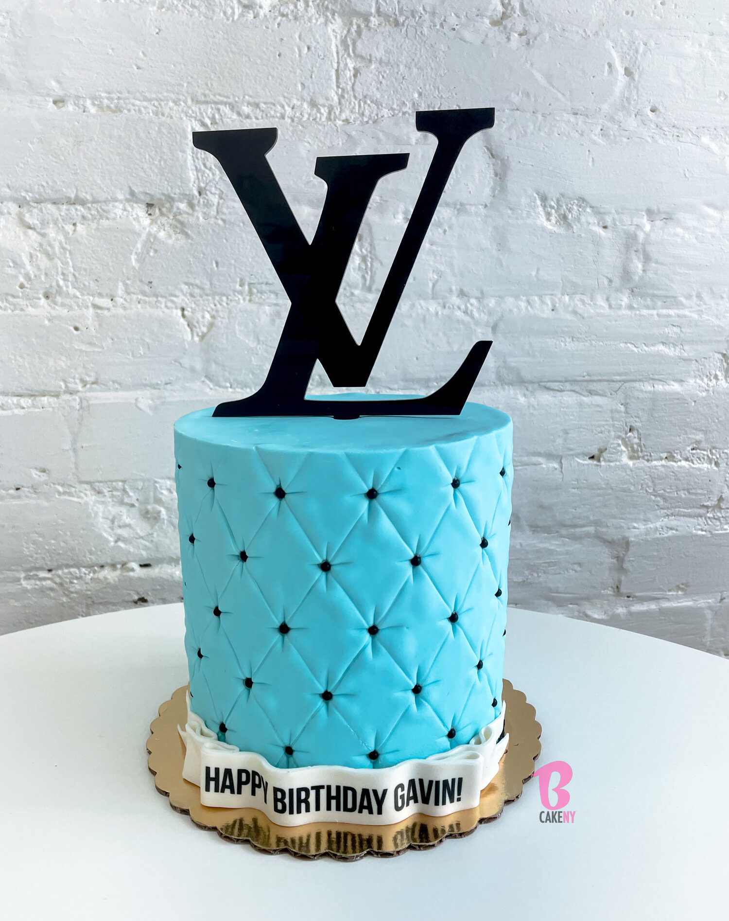 Louis Vuitton Layer Cake - Classy Girl Cupcakes