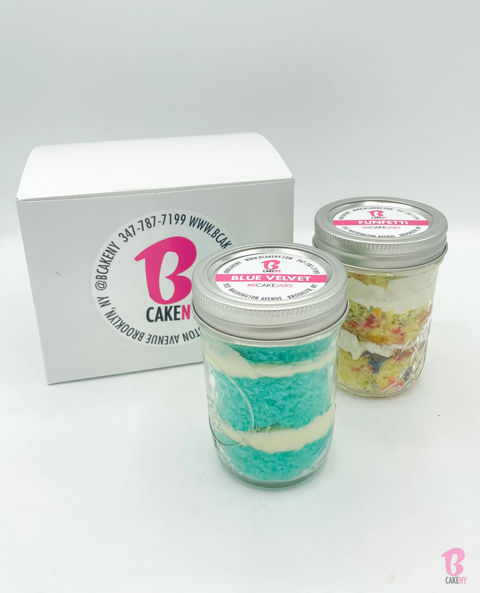 Cake Jar Gift Box — BCakeNY
