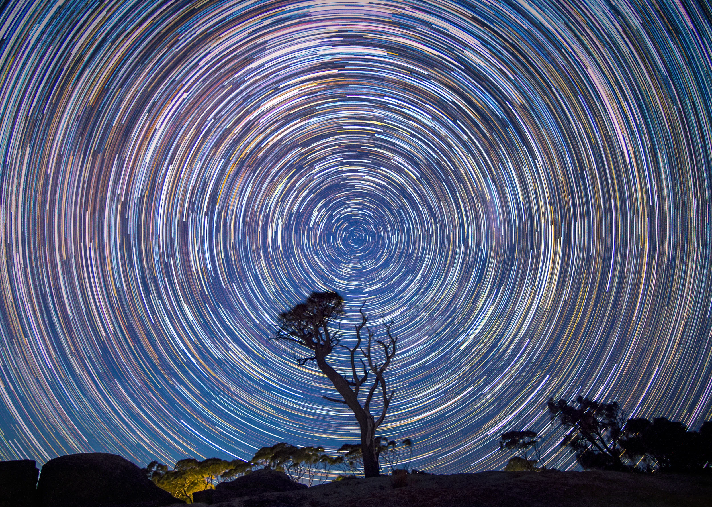 Bay of Fires Star Trail