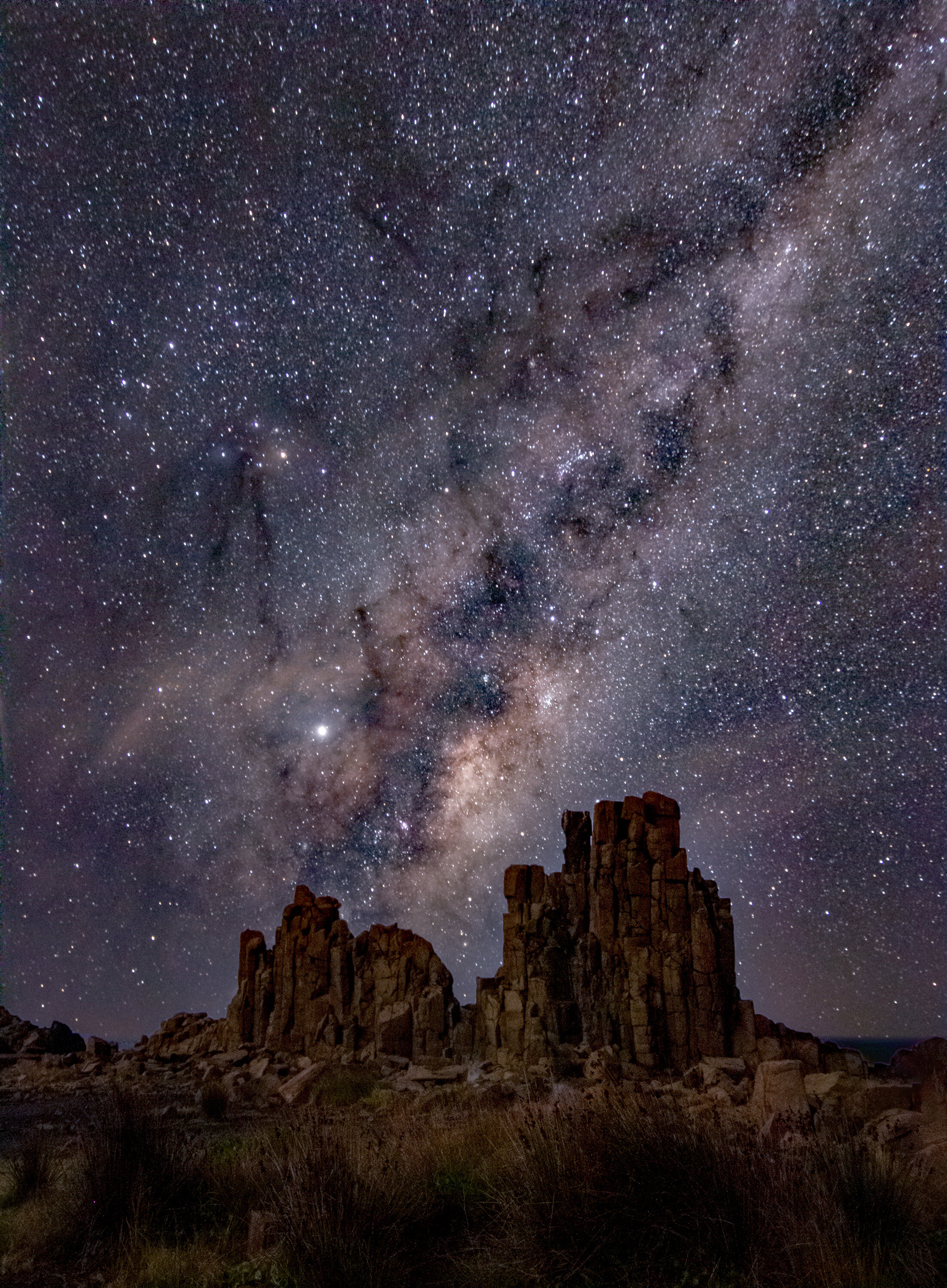Milky Way over Bombo Quarry
