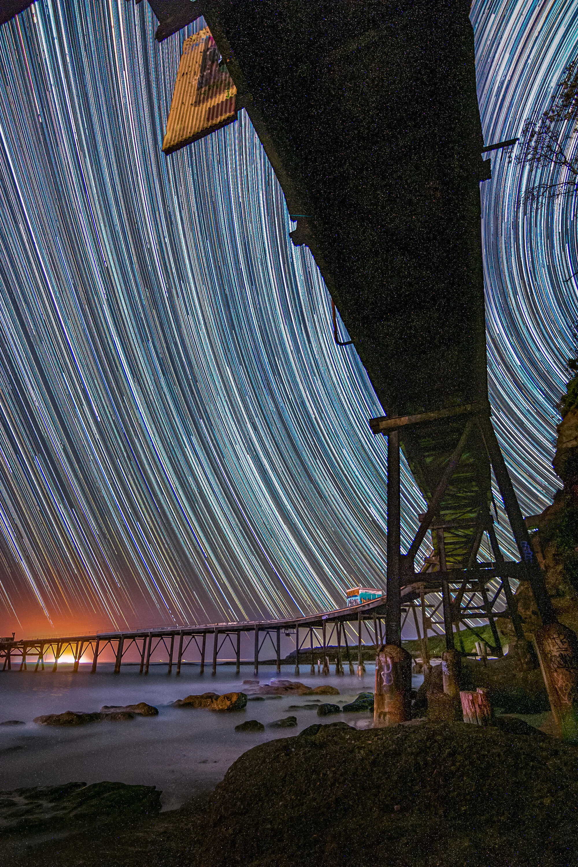 Catherine Hill Bay - Star Trails