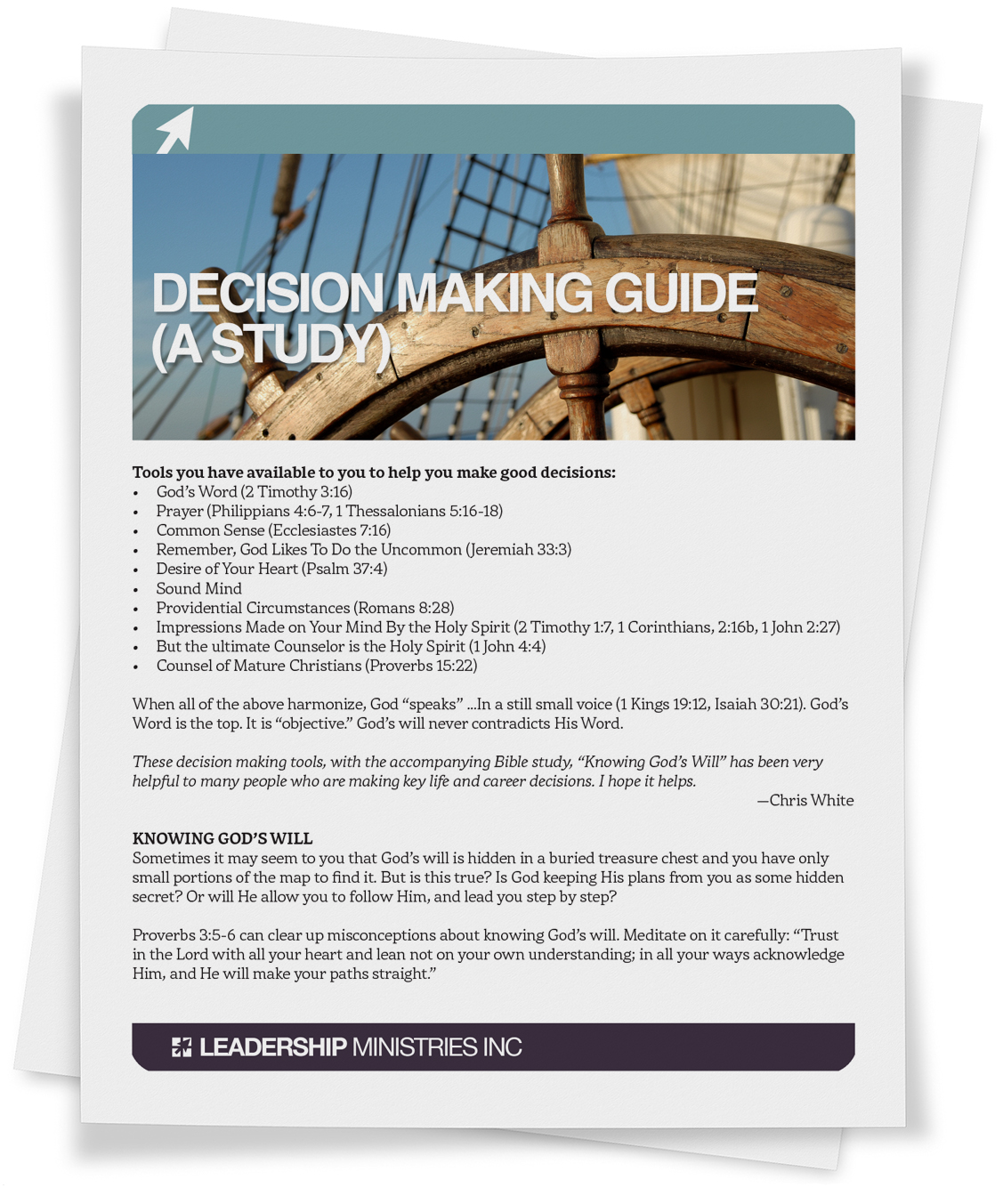 Decision Making Guide (A Study)