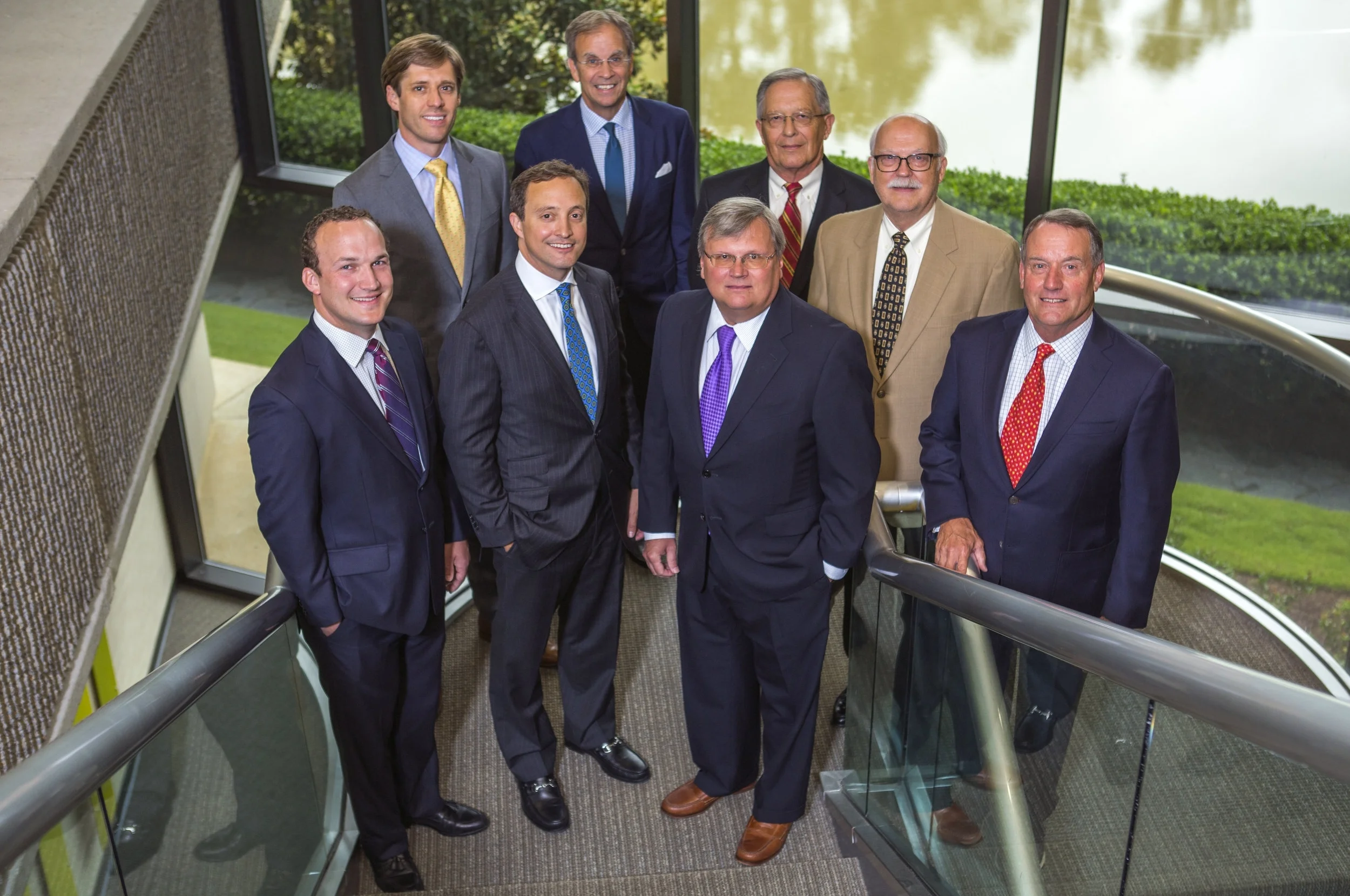 Advisory Board: left to right – Matt Kreis, Bobby Norwood, Brian Ranck, Bob Day, Mike Hunter, Ralph Rowland, Doug Chrietzberg and Jeff Muir (not pictured: Ryan Grant, Jeff Shaw and Bob Voyles).