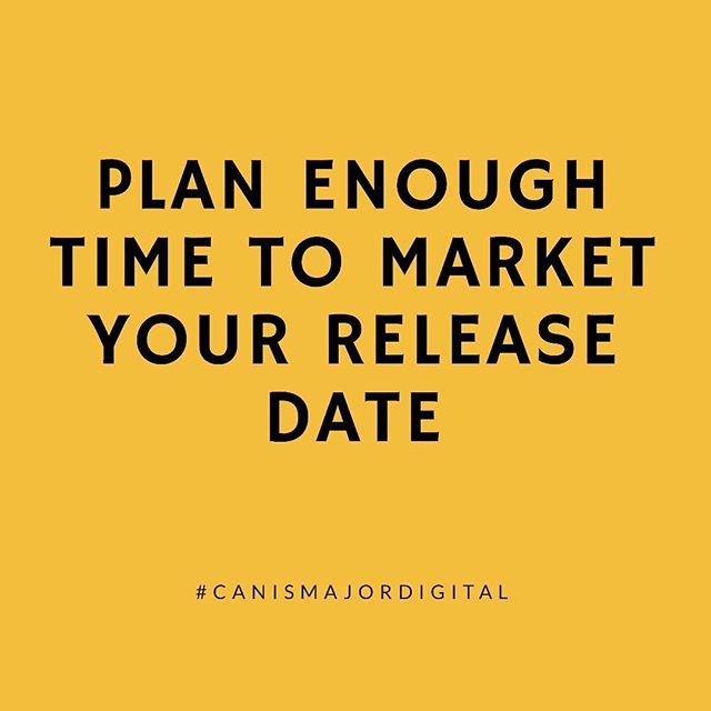 Maybe one of the biggest mistakes an #independentartist makes today: rushing their release. If there is no real hype around your release or strategy to drive people to your #music you are doing yourself a HUGE disservice. You do not need money to mar