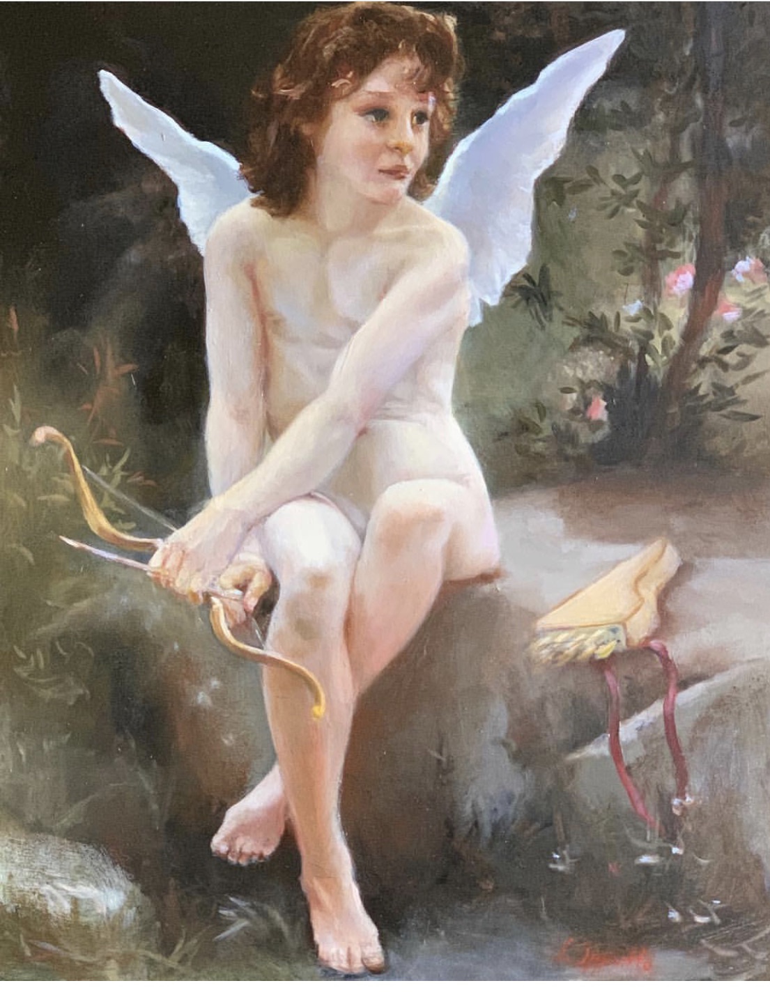 Cupid on the Lookout $575