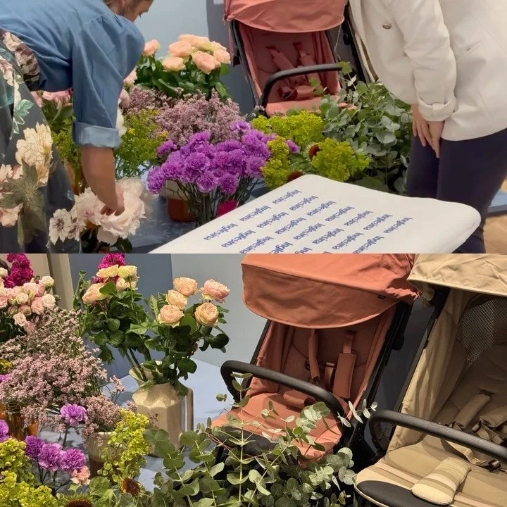 Bouquet workshop by @fiurimilano for @inglesinababy 
A moment dedicated to moms-to-be, surrounded by colors, creativity and unforgettable moments🌷