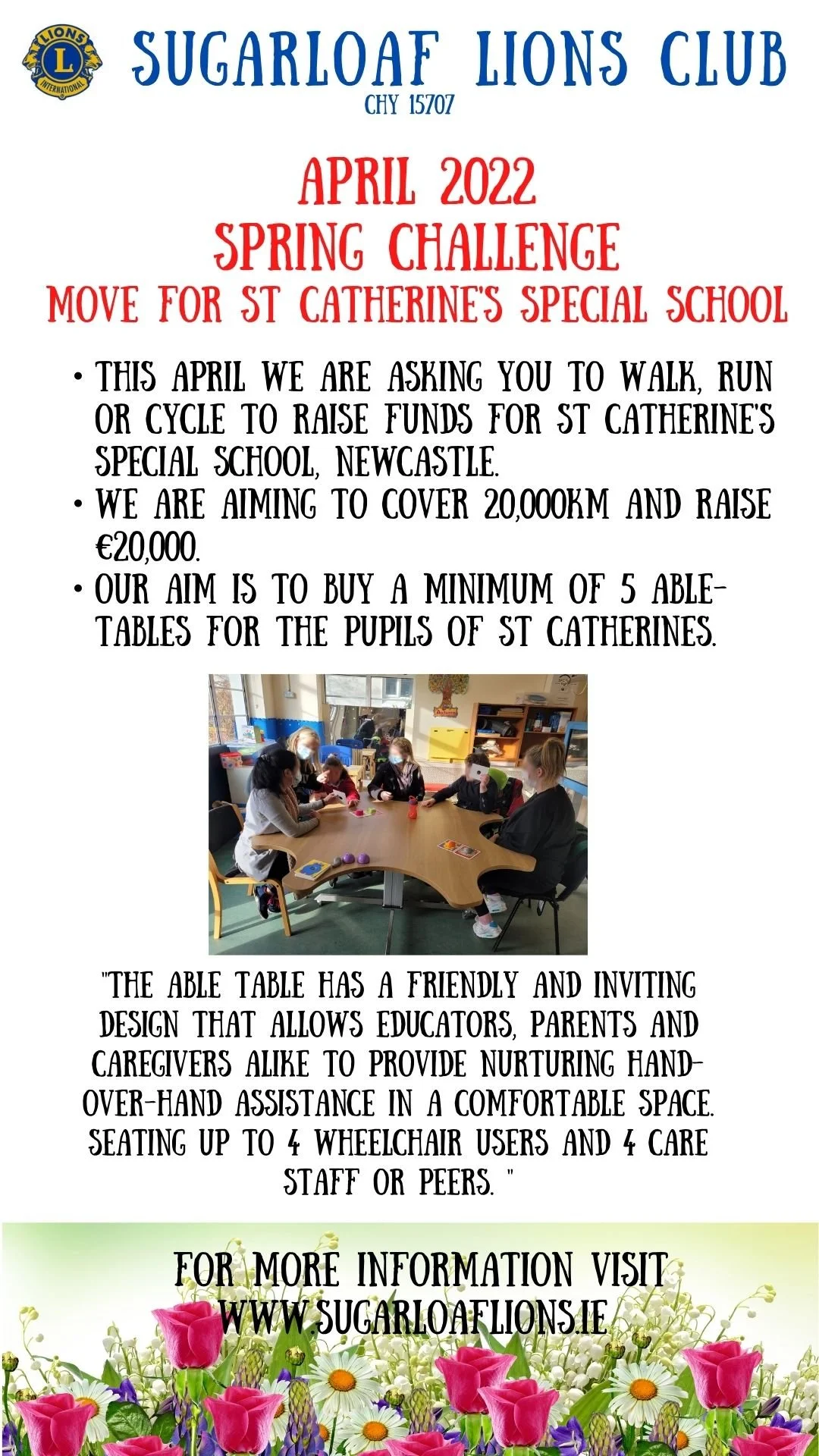 Spring Challenge - Move for St Catherine's Special School