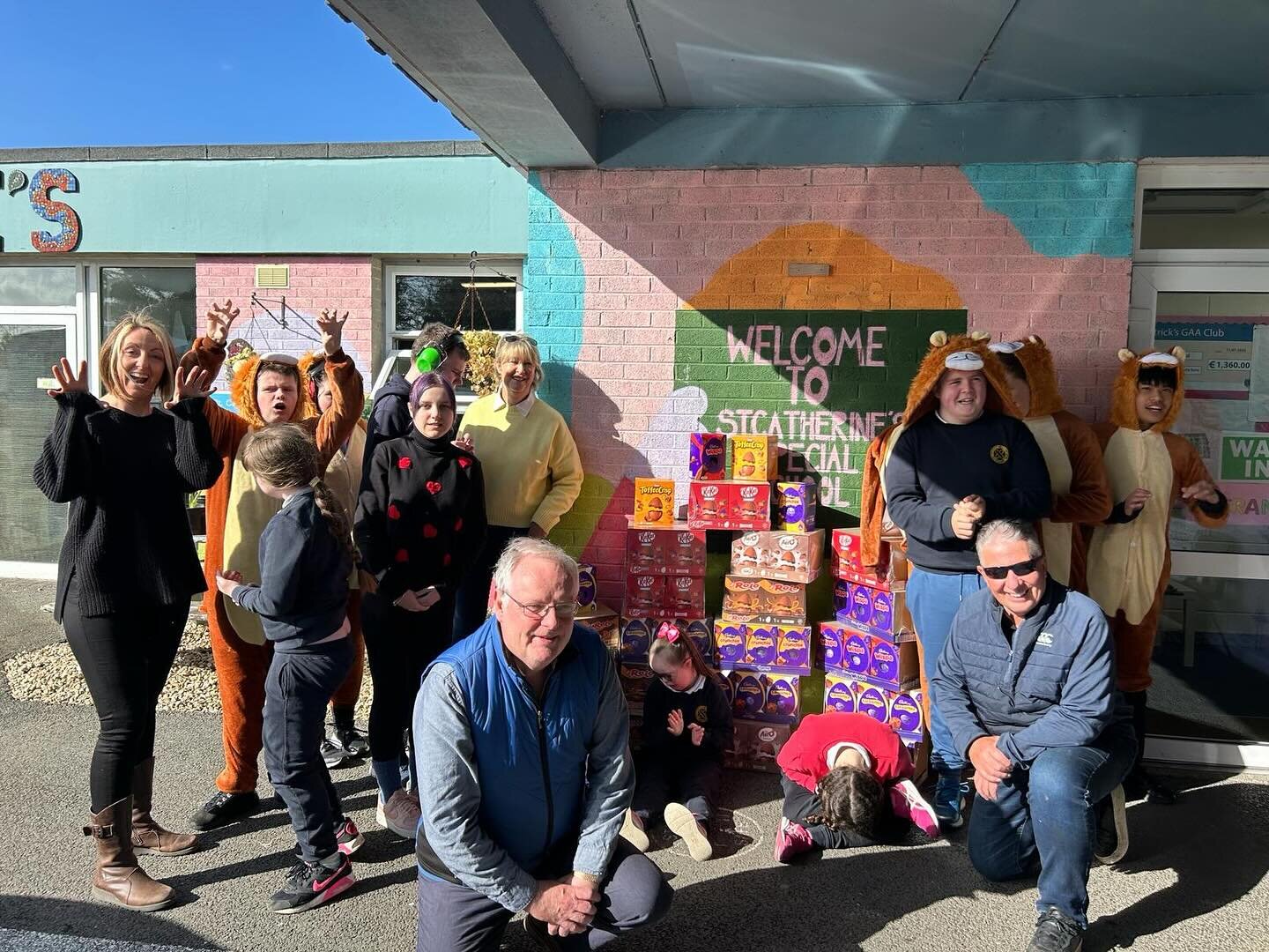 Sugarloaf Lions were today delighted to deliver 100 Easter Eggs to our friends in St Catherine&rsquo;s Special School Newcastle. Happy Easter to everyone there and to all our supporters and friends! Delighted to see our Lions 🦁 were out in force aga