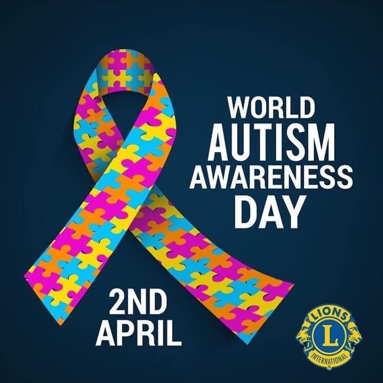 World Autism Day #worldautismday #sugarloaflionsclub #weserve #kindnessmatters