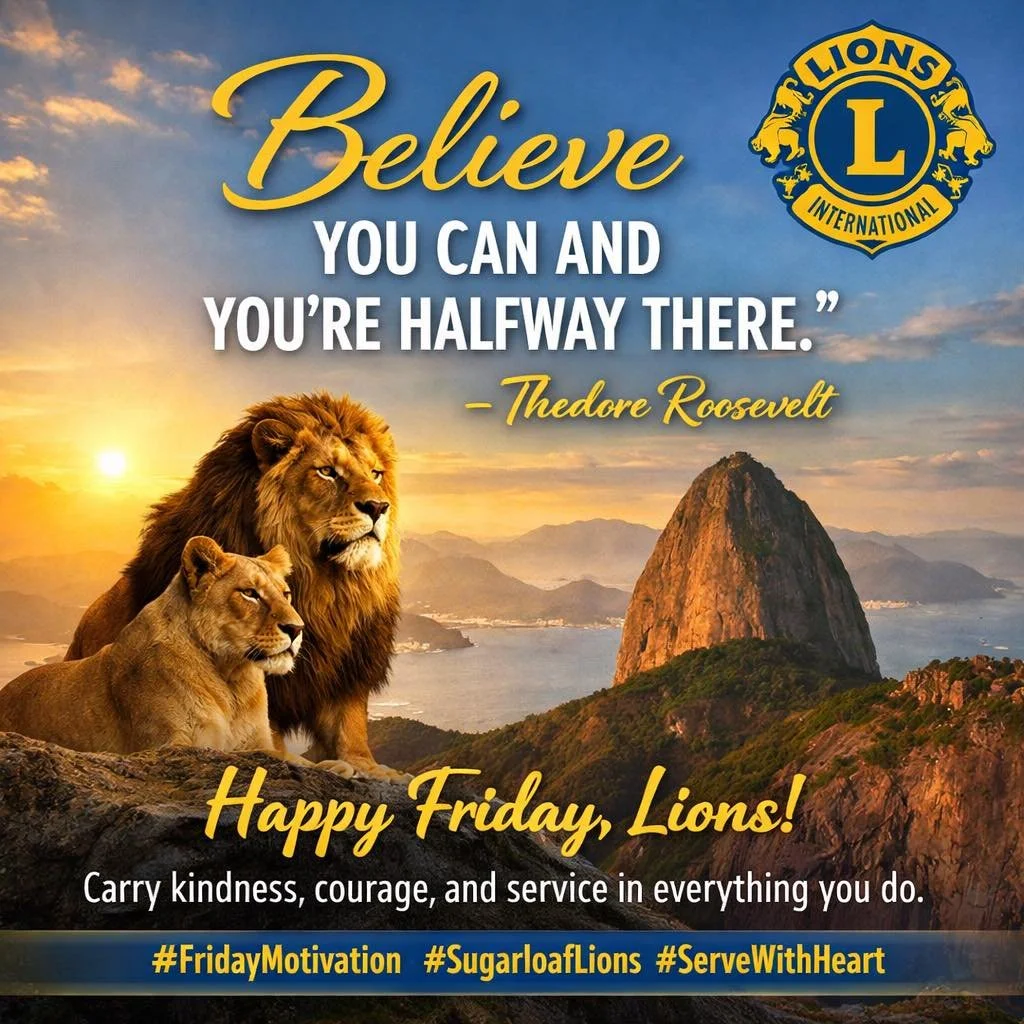 Friday Inspiration ✨
&ldquo;Alone we can do so little; together we can do so much.&rdquo; &mdash; Helen Keller

Let&rsquo;s finish the week strong by empowering others and spreading joy in our community. 🦁
#FridayVibes #CommunityStrong #SugarloafLio