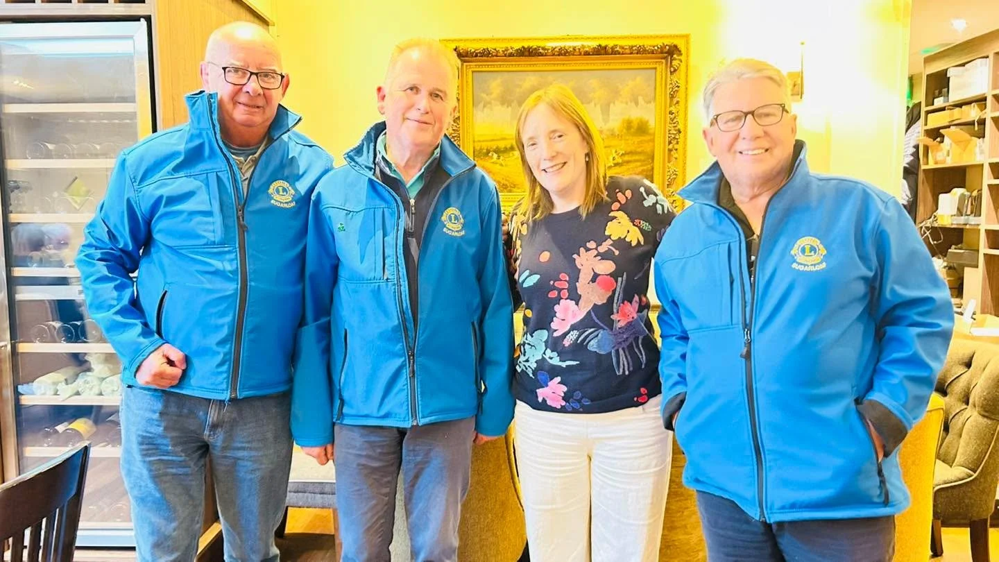 Yesterday, Sugarloaf Lions Club was pleased to host a representative from the Greystones Resource Centre at our club meeting. It was a great opportunity to learn more about the amazing work they do in supporting our local community and discuss ways w