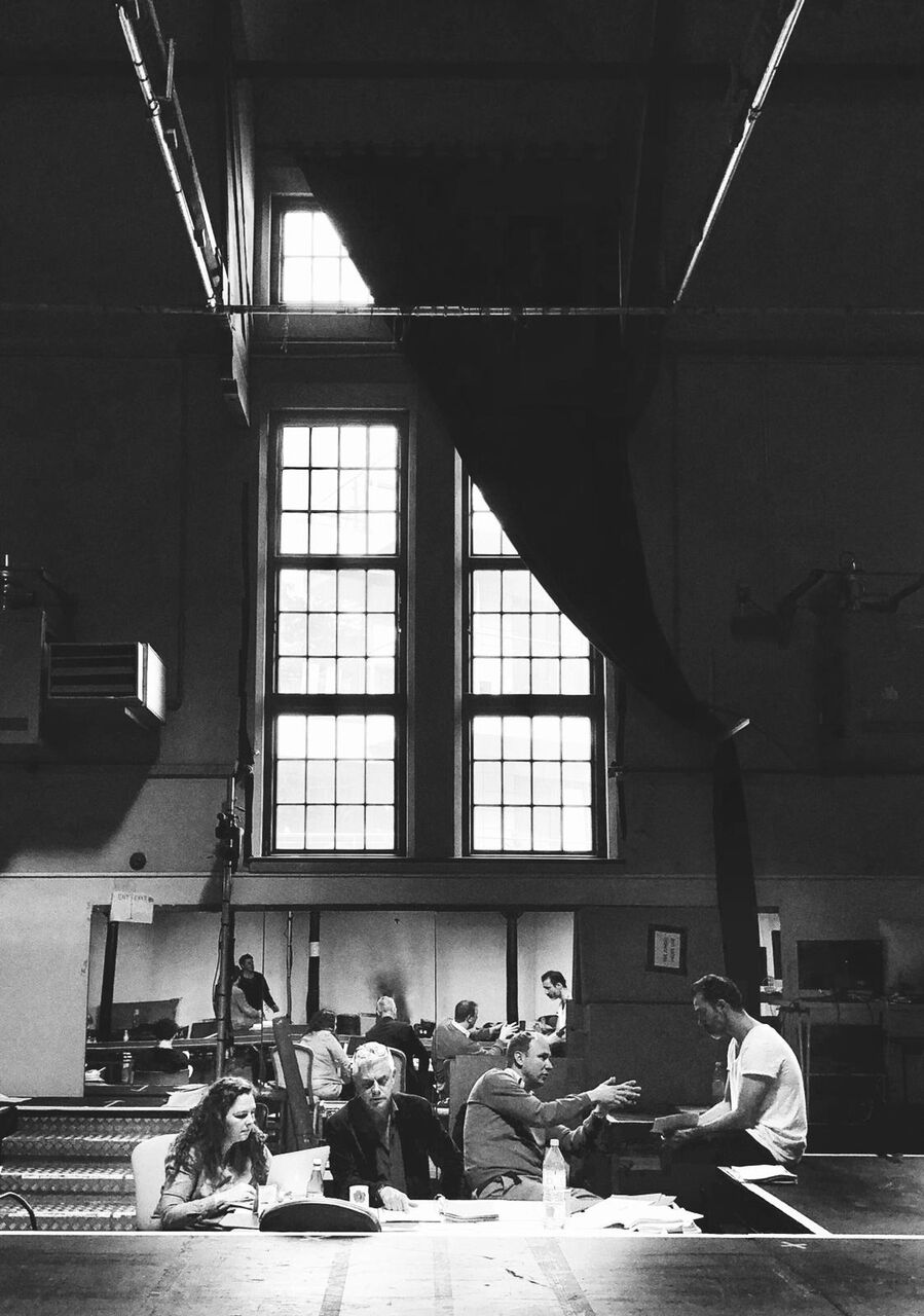 The Jungle Company in rehearsals for The Jungle