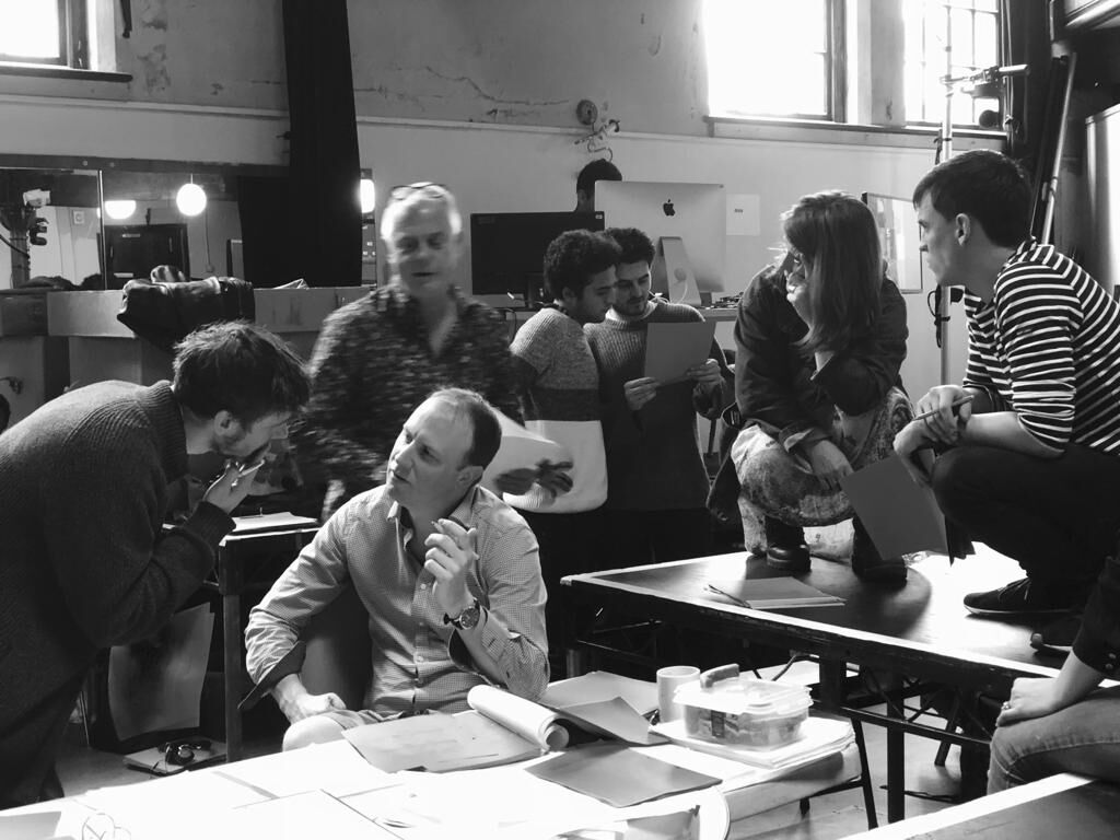 The Jungle Company in rehearsals for The Jungle