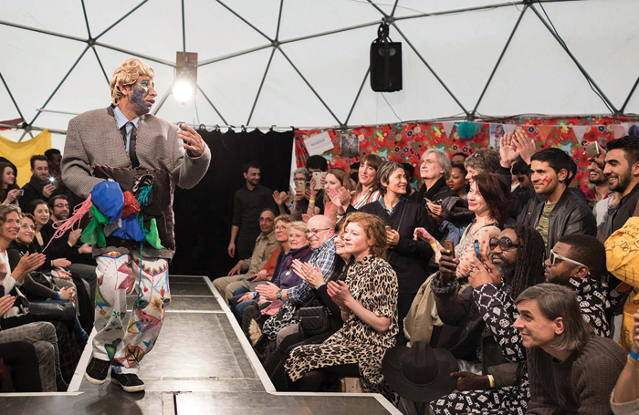 A fashion show inside the Paris Dome in collaboration with the International Fashion Academy!