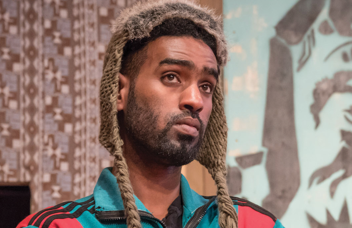 Good Chance Ensemble artist Mohammed Sarrar in The Jungle