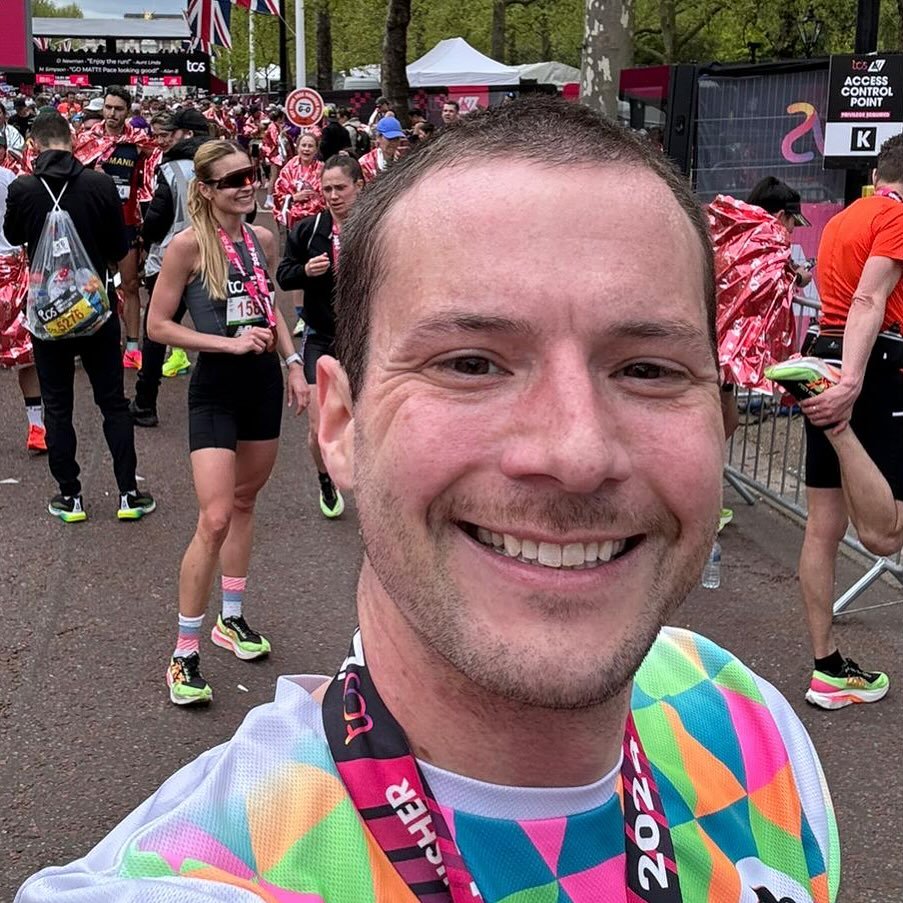 3:00:00 Marathon ‼️ 

So this photo was taken earlier in the season @londonmarathon where Tom Nias set a sensational PB 3.09.50 

Little did I know that he would ask me whether I could help him achieve sub 3 hours a few months later at the Abingdon M