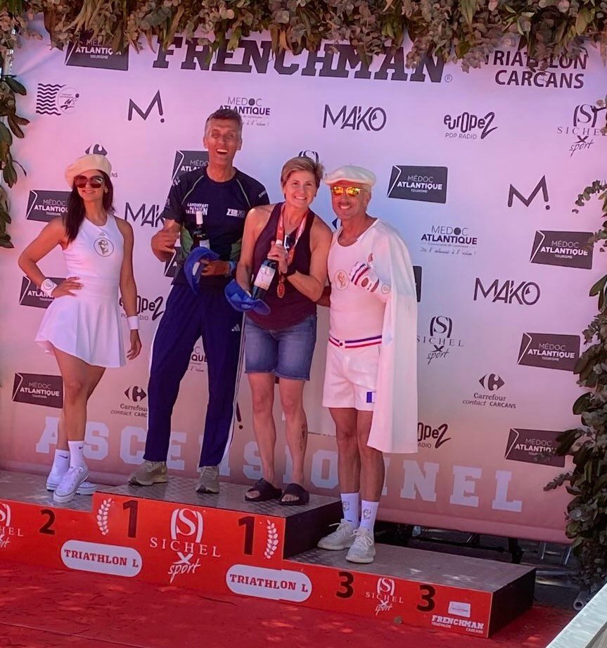 Had a blast in France 🇫🇷 this last weekend @frenchman.tri in their 'L' distance event which is 70.3 in distance, if you fancy the Ironman, 'XXL' is the one. 

Taking place over over a huge French bank holiday at #lacdecarcansmaubuisson near Bordeau