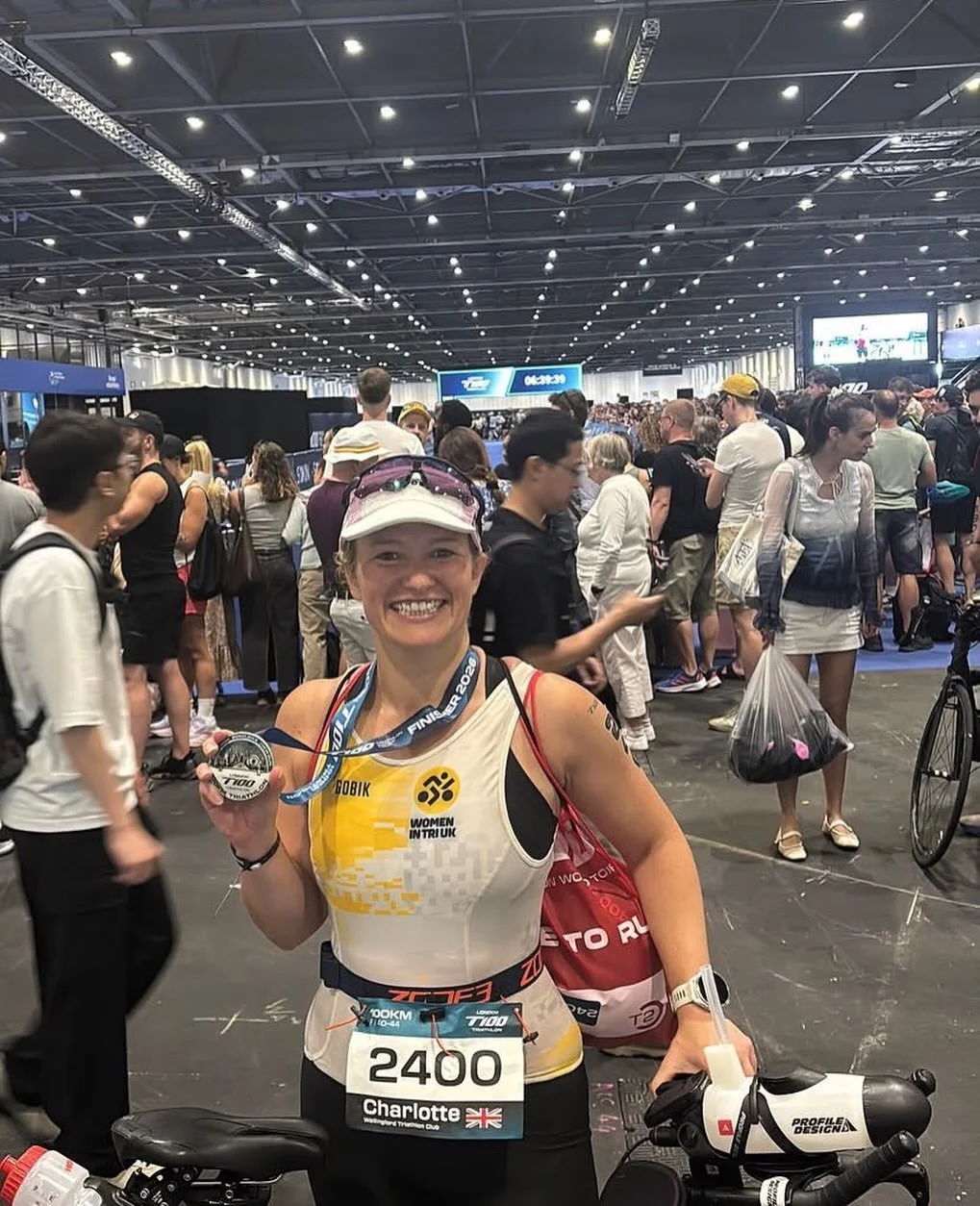 A full circle moment for @lottie0703 in competing at #T100London this year. Unfortunately due to injury and time in a boot last year she had to defer her entry but she built back up to competing at this years event. 

Loads a patience and rehab later