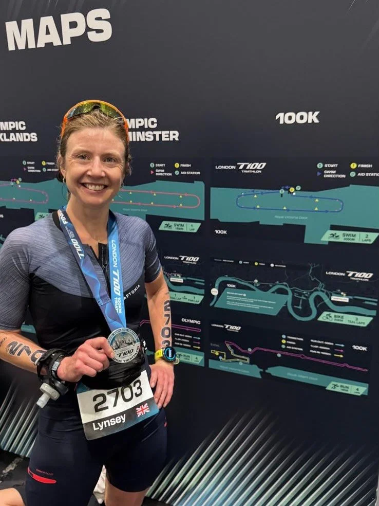 Double tracking day for me on #t100london day with @lhfitness_henley also lining up for her debut middle distance race 

Exceptional racing particularly in her favoured run discipline ranking at 7th in her AG, passing many athletes to end up 11th/36 