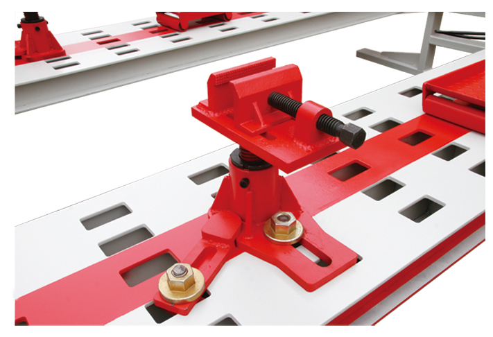 Adjustable height clamps