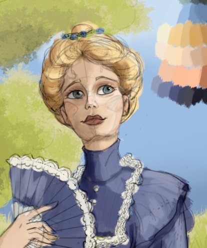3/27th-4/3rd: Digital Paint work and Portraits