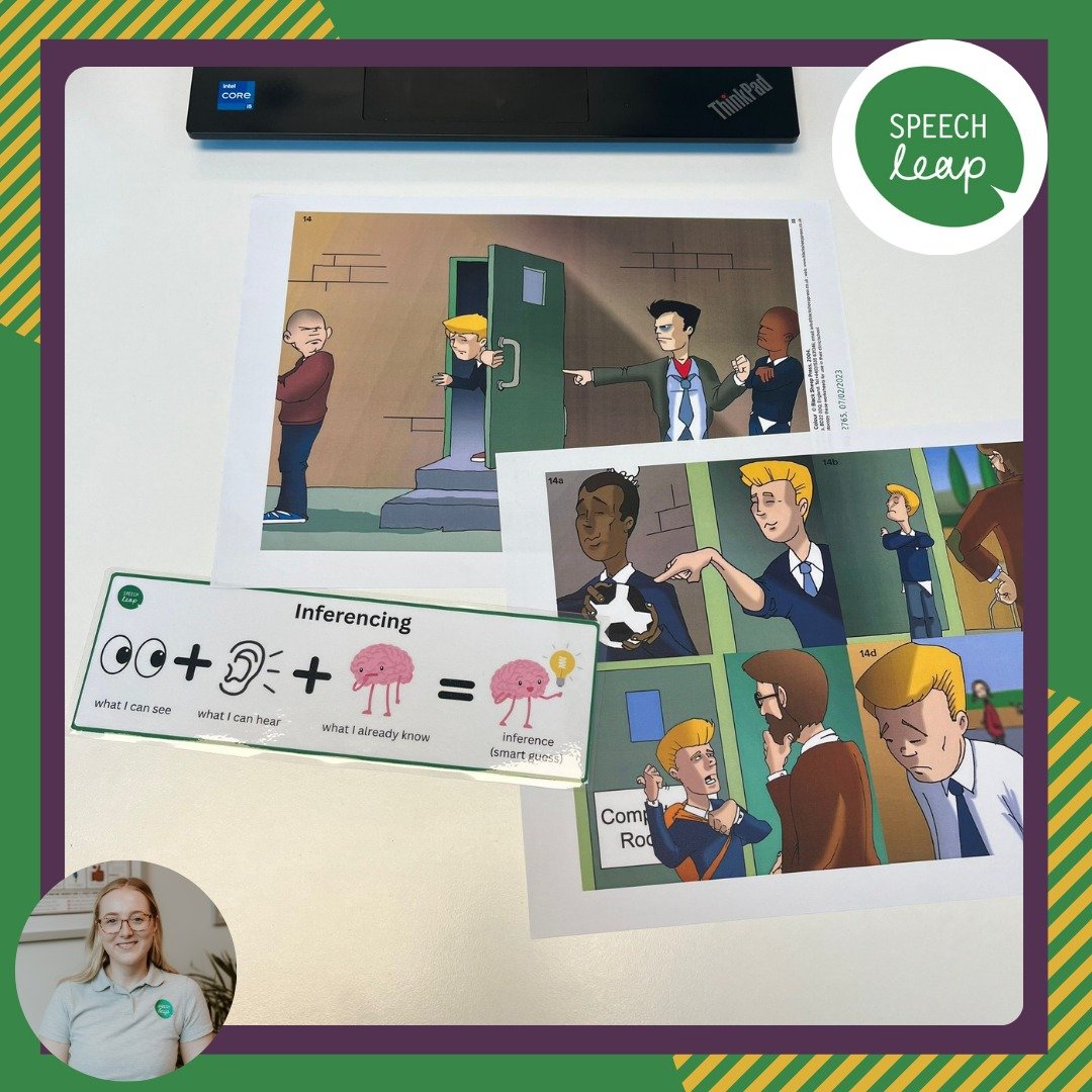 Emily has been supporting a pupil at secondary school with their inferencing and social problem-solving skills. Working through and discussing different scenarios in a safe, supportive space has helped the pupil to build confidence and develop strate