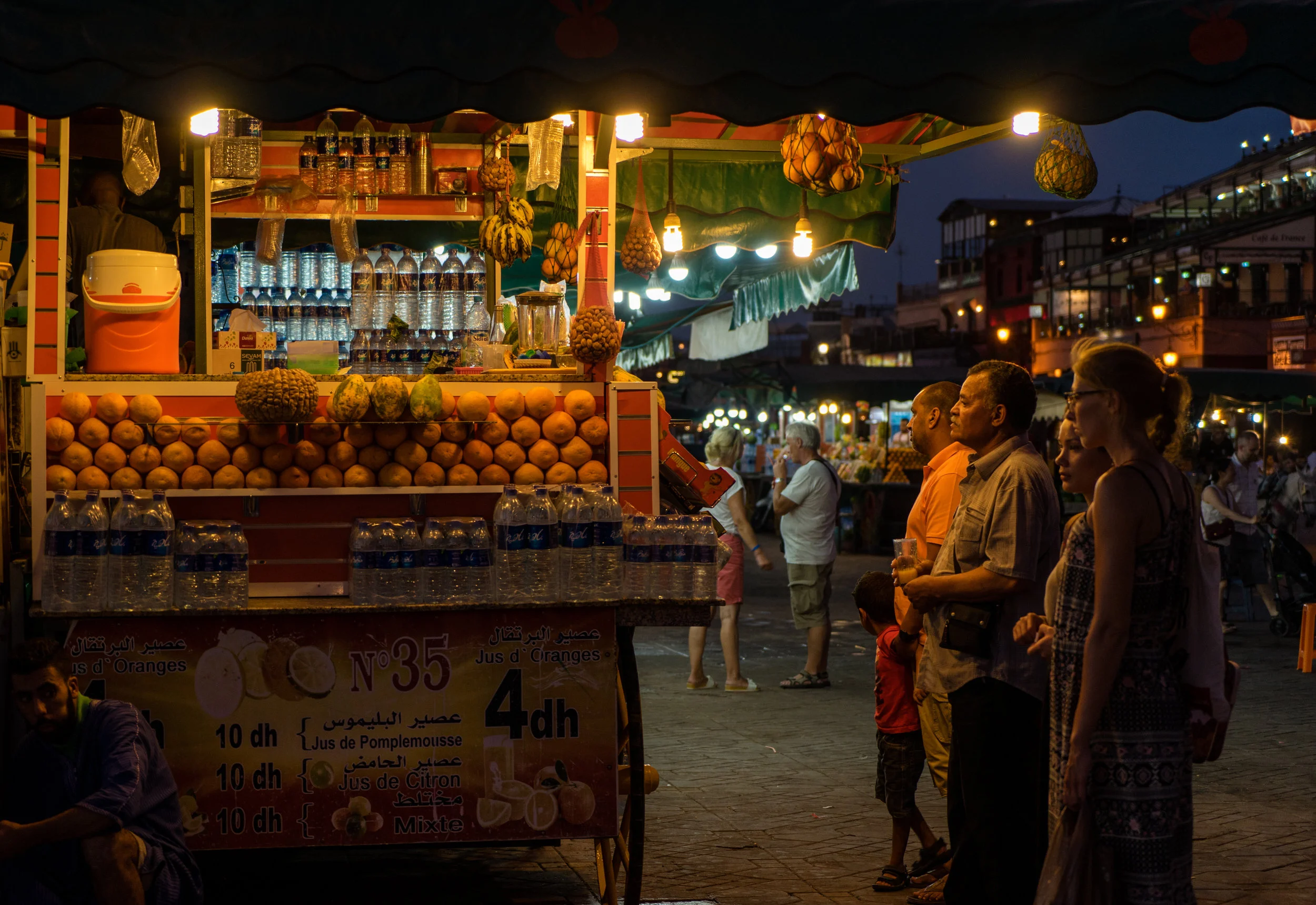 Orange Juice, Marrakech, Morocco