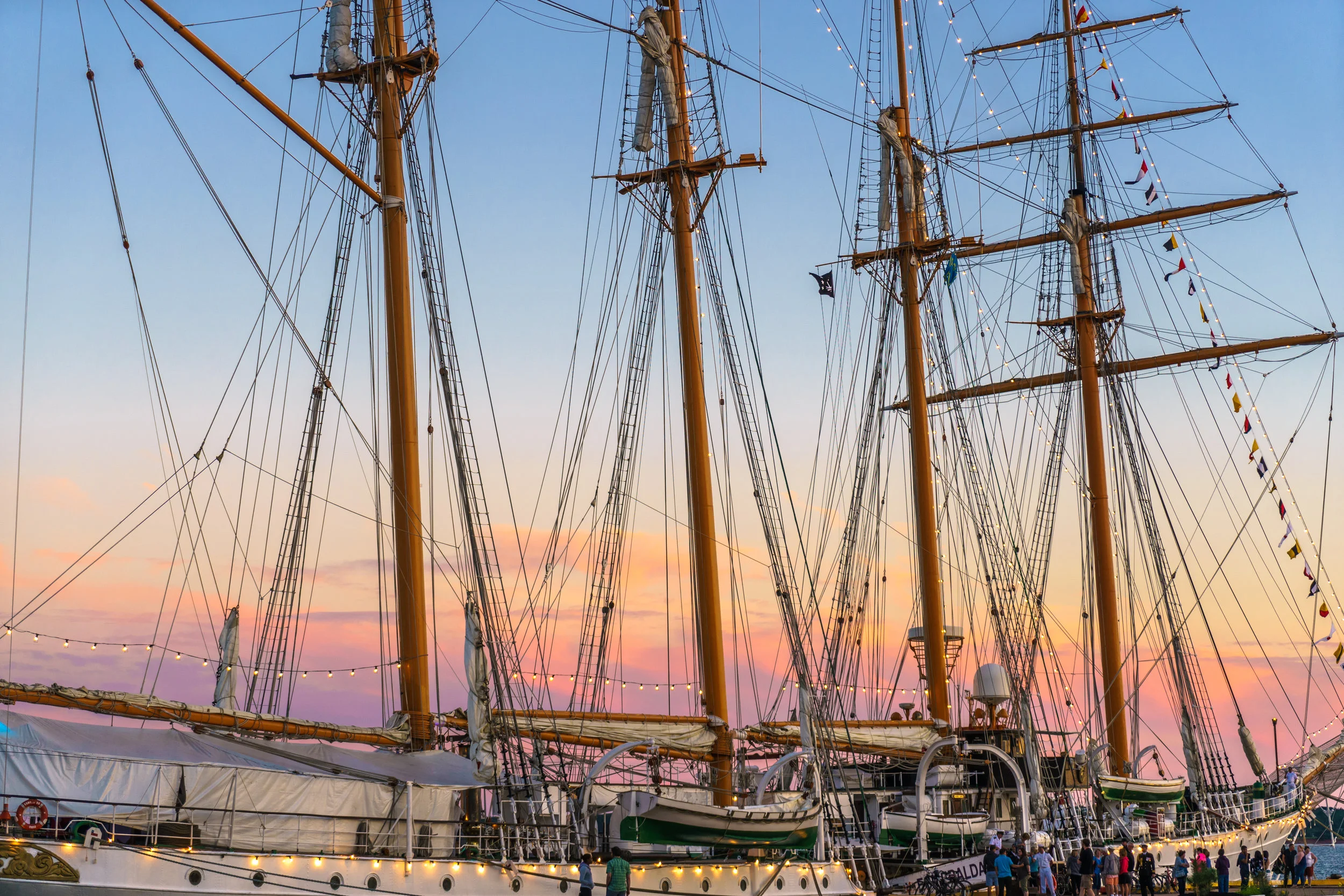 Tall ship, Charlottetown Harbour