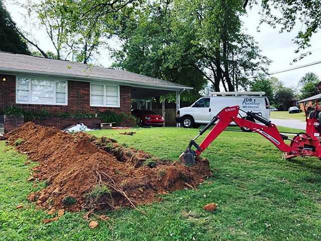 We recently had to replace a sewer for a customer who couldn&rsquo;t even wash a load of clothes without the drains backing up. A lot of times we can get sewers cleared with our drain machine. Unfortunately in this case, the sewer had collapsed. Give