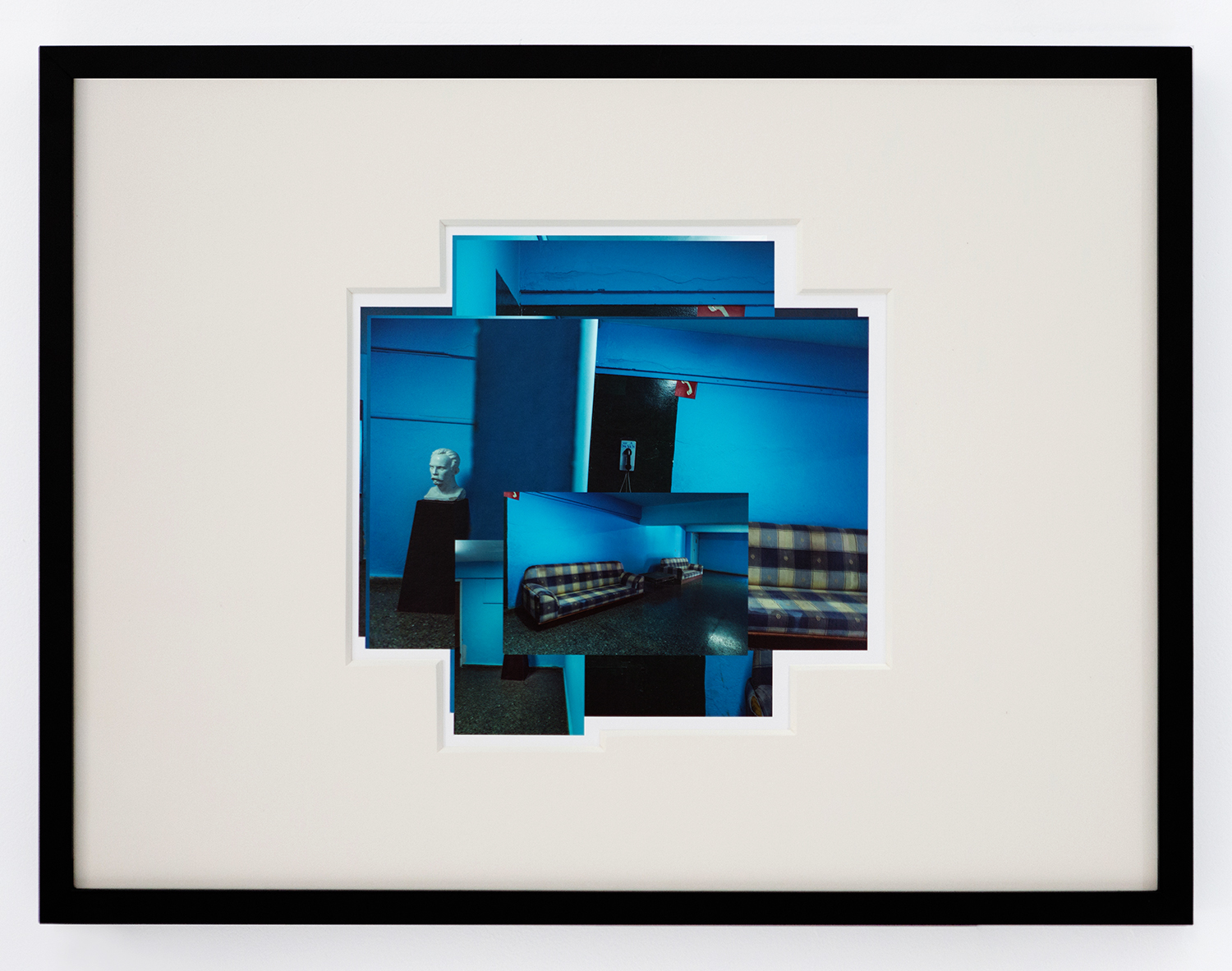   Blue , 2017 Archival cotton print with museum glass 24 x 18 inches Edition 1 of 7, 2 AP 
